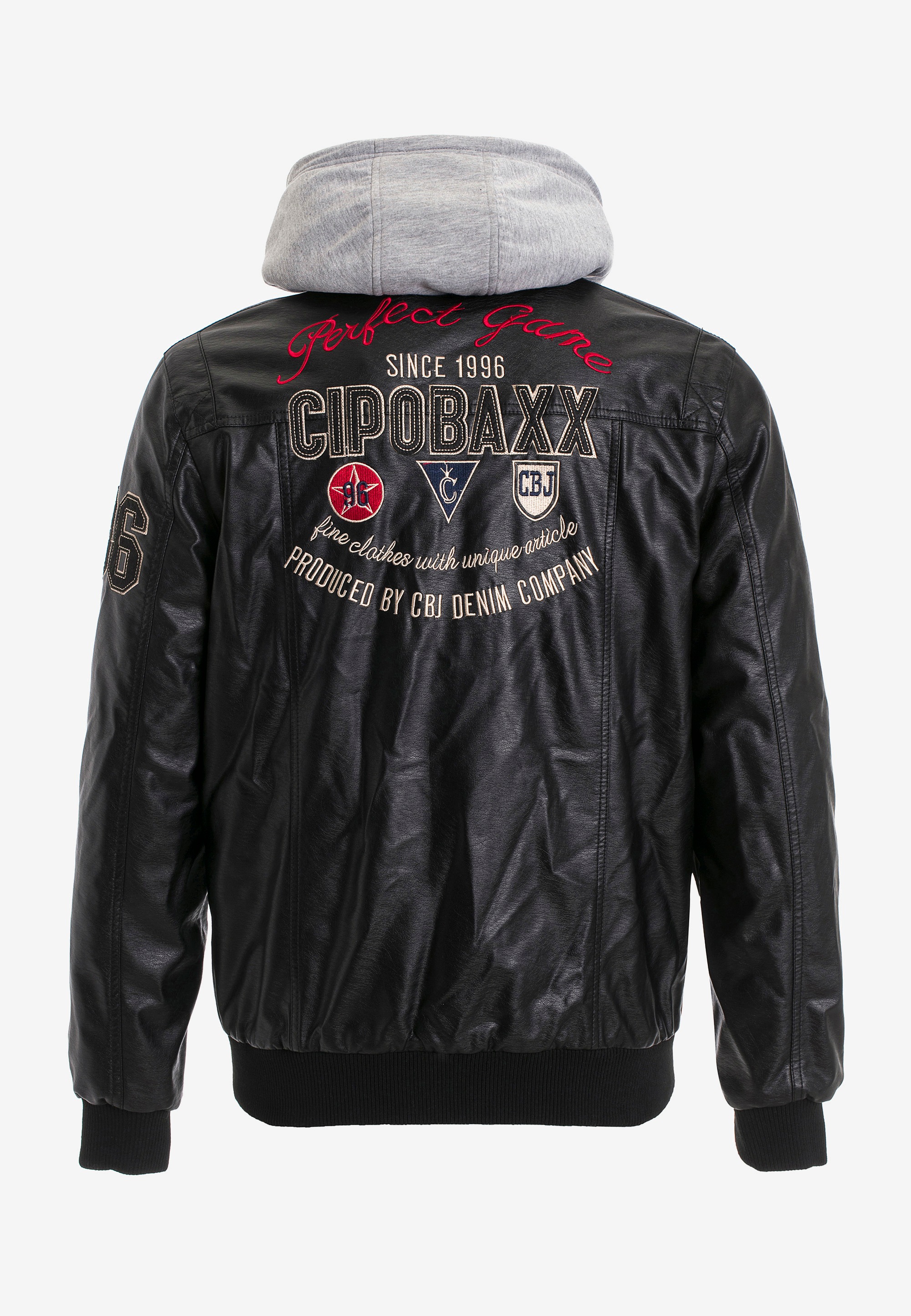 Cipo & Baxx Outdoorjacke, mit stylischen Patches