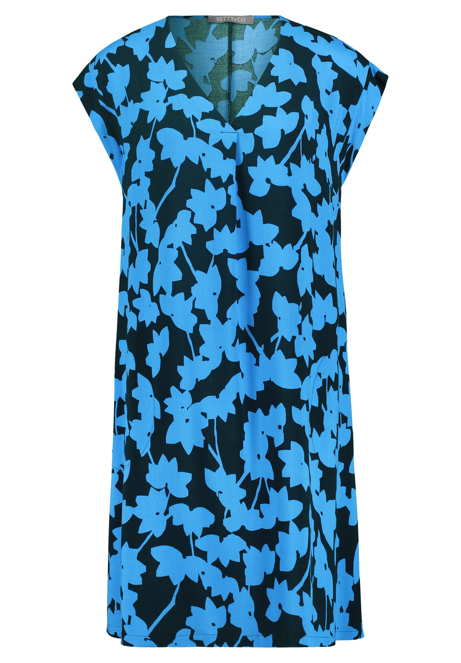 Betty&Co Druckkleid "Betty & Co Damen Sommerkleid Casual-Kleid mit Print", günstig online kaufen
