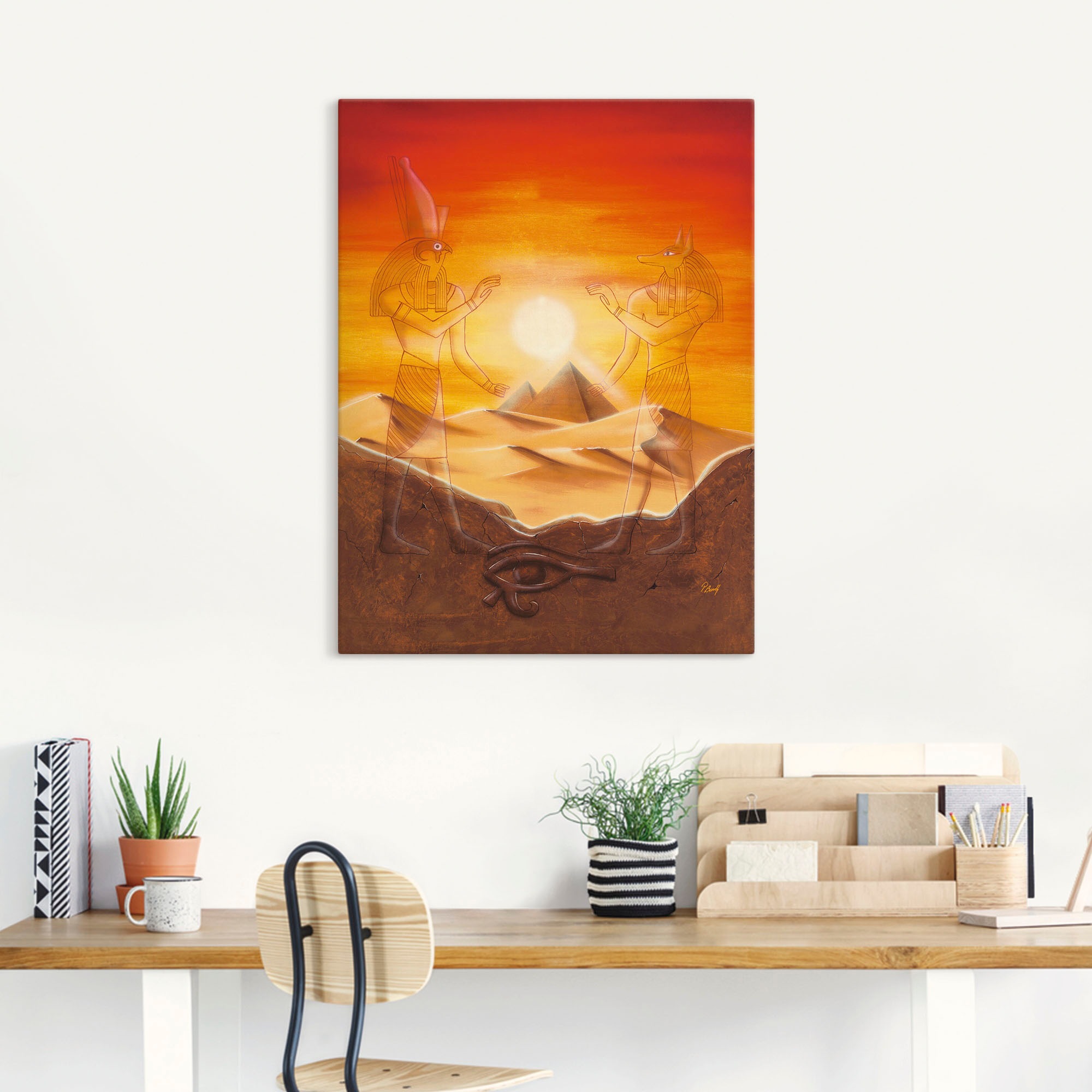 Artland Wandbild »Ägypten«, Afrika, (1 St.), als Alubild, Outdoorbild, Leinwandbild, Poster, Wandaufkleber