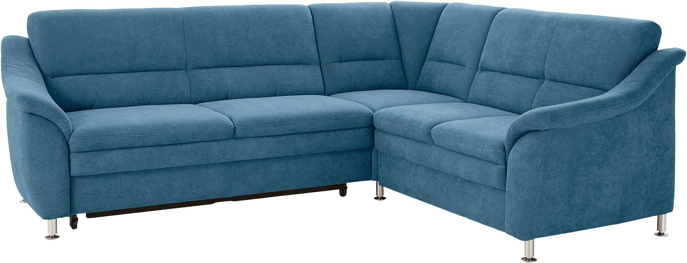 sit&more Ecksofa "Cardoso L-Form" mit Federkern, wahlweise mit Schlaffunktion und Schubkasten