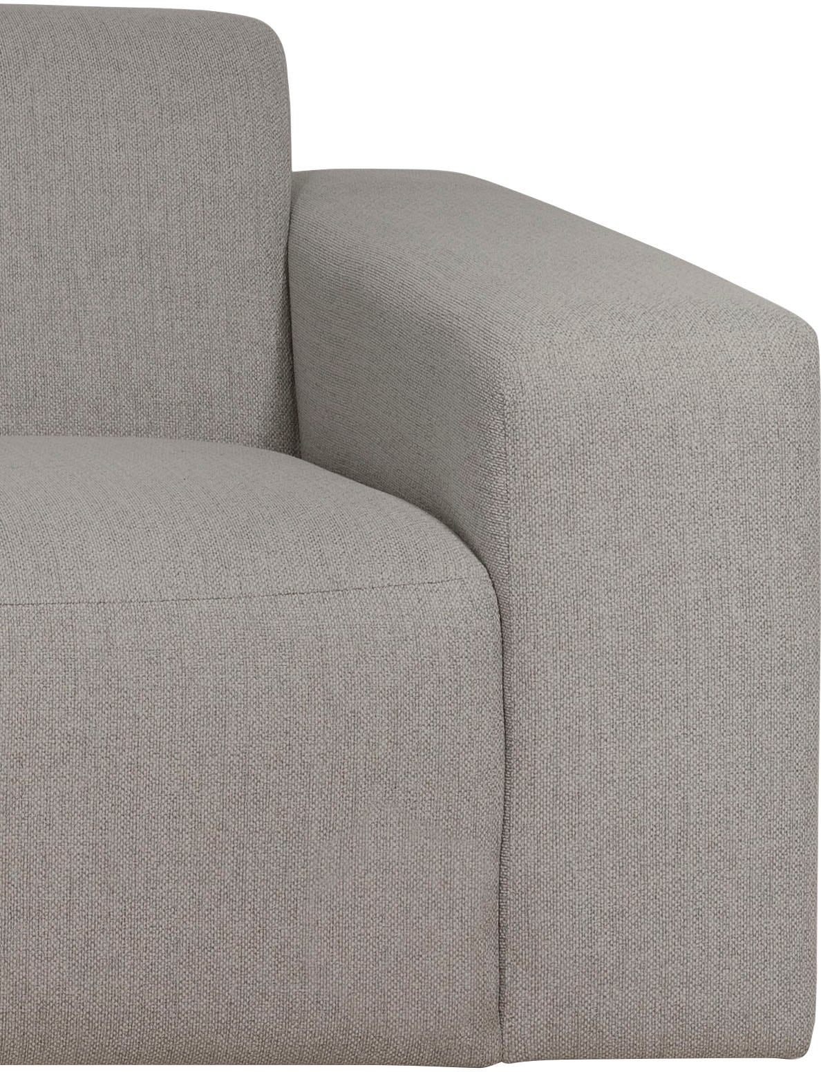 INOSIGN Ecksofa »Koa,228cm, L-Form, Modulsofa, Webstoff, Cord«, Designsofa, weicher Lounge-Sitzkomfort, Welleunterfederung, bodentief