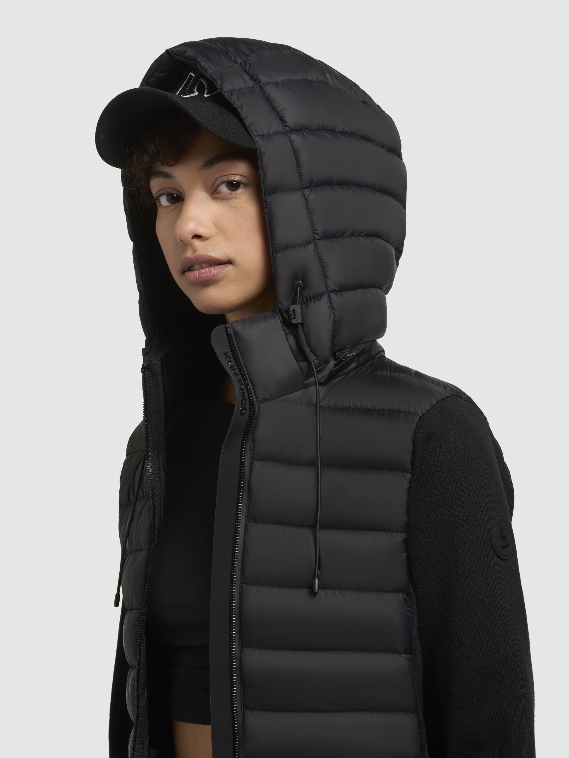 khujo Steppjacke »ETELE«, mit Kapuze