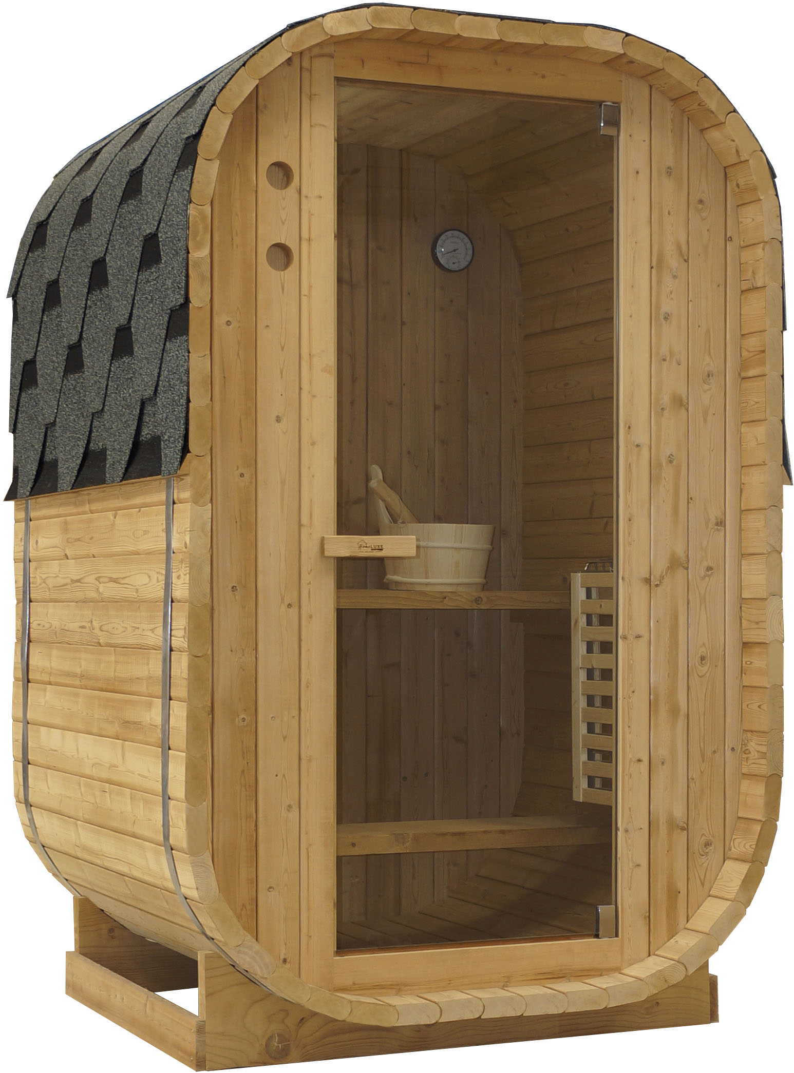 Sanotechnik Fasssauna Sanotechnik Fasssauna