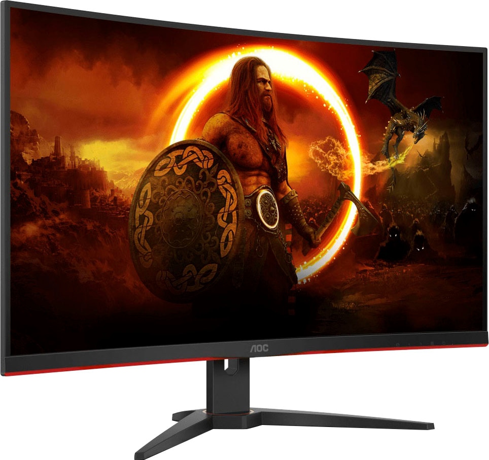 AOC Curved-Gaming-Monitor »CQ32G2SE/BK«, 80 cm/31,5 Zoll, 2560 x 1440 px, QHD, 1 ms Reaktionszeit, 165 Hz