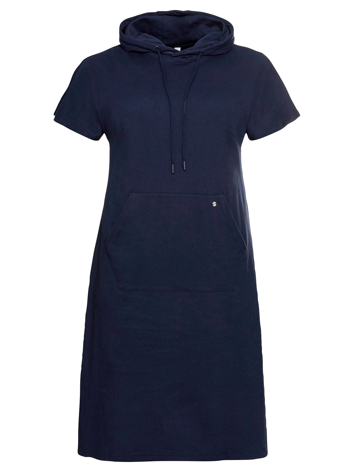 Sheego Shirtkleid »Große Größen«, mit Kapuze und Kängurutasche