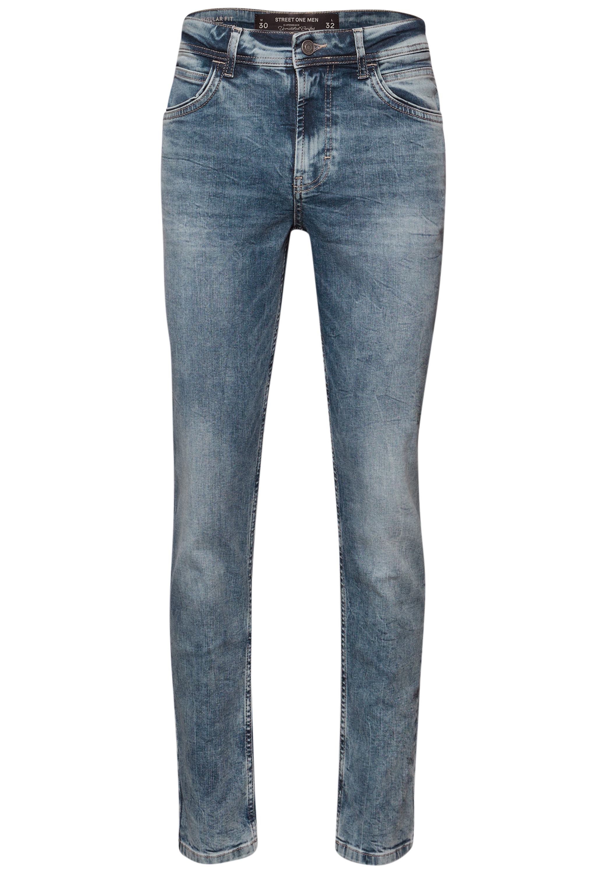 STREET ONE MEN Slim-fit-Jeans Middle Waist