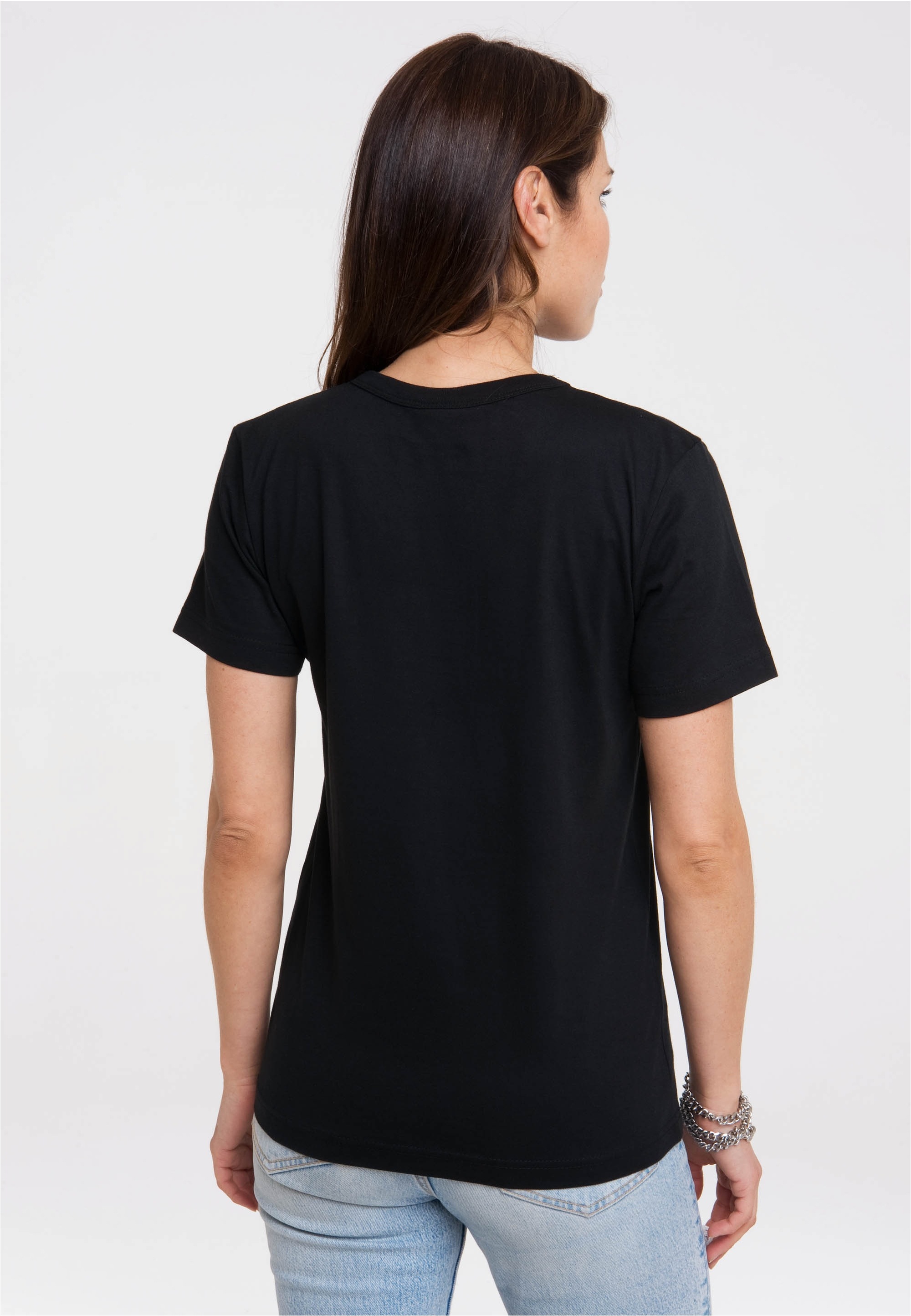 LOGOSHIRT T-Shirt »Sesamstraße - Krümelmonster Mond« mit coolem Print