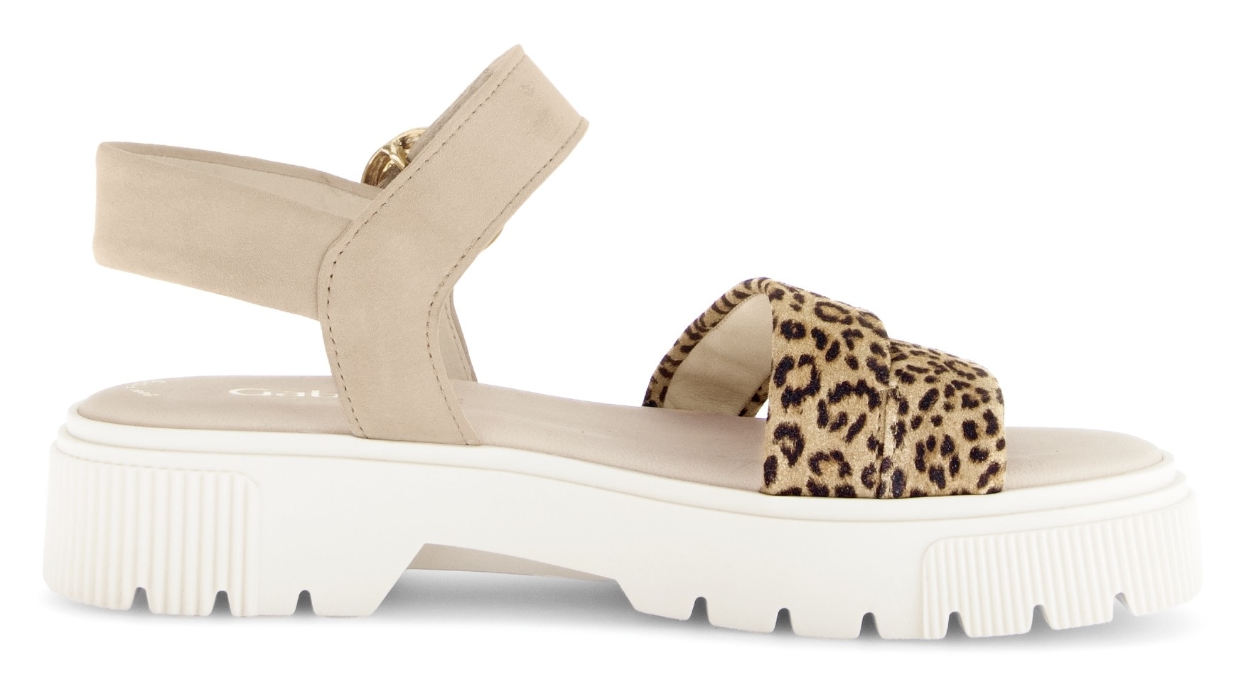 Gabor Sandalette, Plateau, Riemchensandale, Sommerschuh mit Best Fitting-Ausstattung