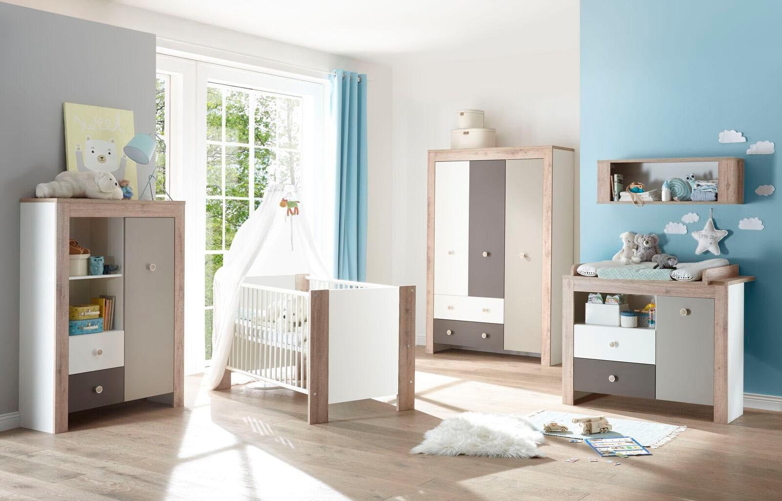 Babyzimmer Komplettset Madrid Set 3 Tlg Auf Rechnung Kaufen Baur