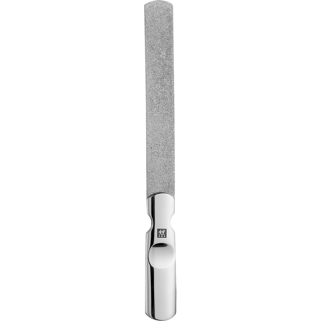 Zwilling Maniküre-Etui »CLASSIC INOX DRUCKKNOPF-ETUI SCHWARZ«, (5 tlg.)