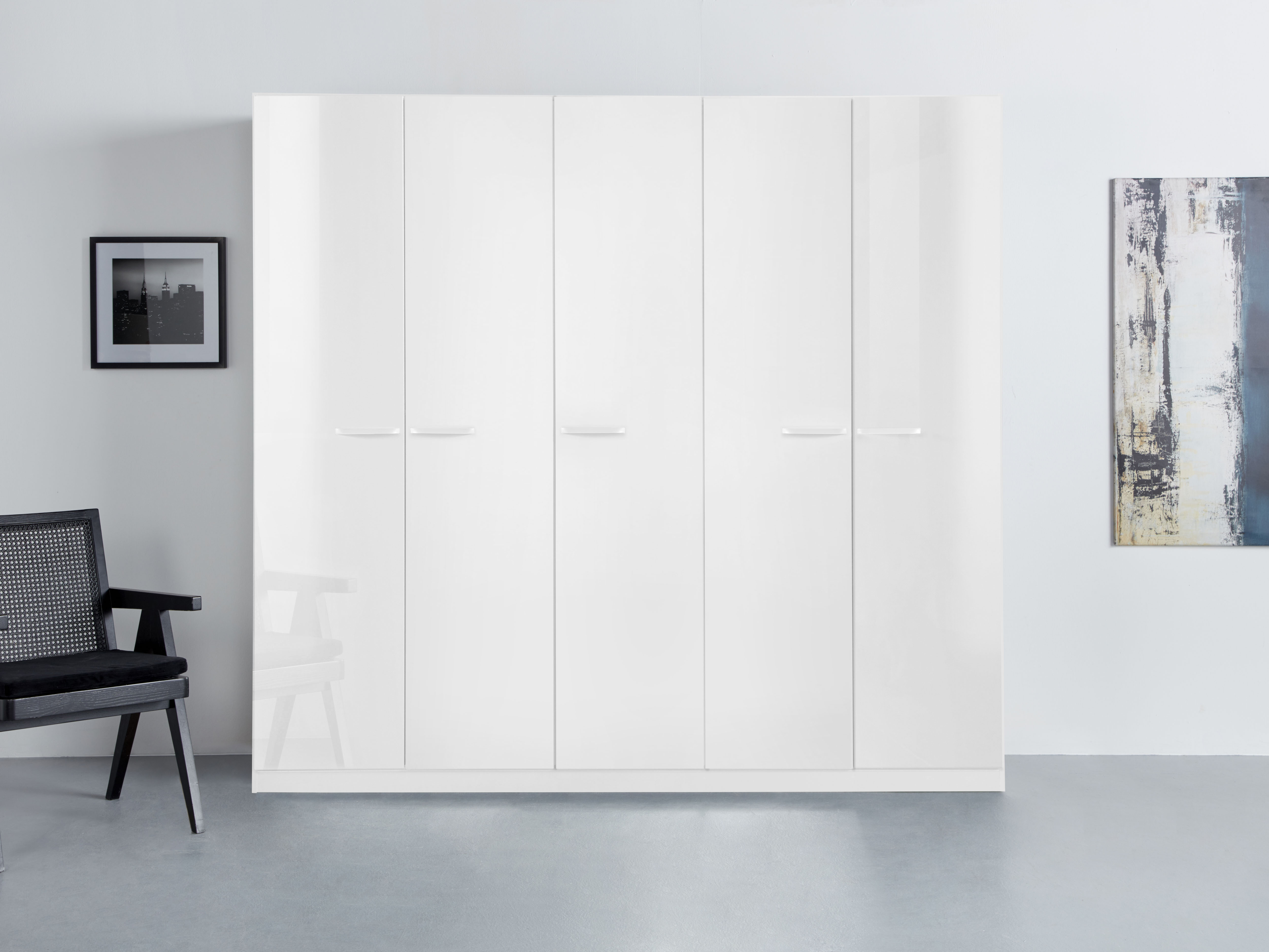 OTTO home Kleiderschrank "Mehrzweckschrank Aktenschrank Möbel Mietswohnung Schlafzimmer OTELI" erhältlich in Breiten 91-360 cm, ab Breite 136cm inkl. Innenschubladen, mit zusätzlichen Einlegeböden, optional mit Spiegel MADE IN GERMANY