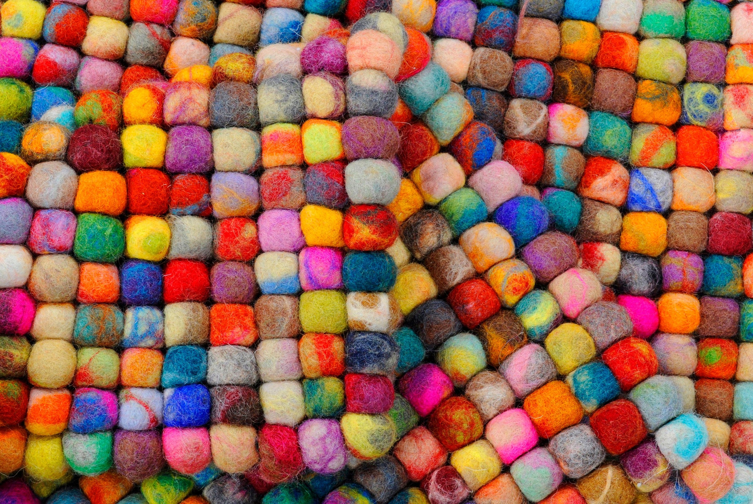 THEKO Felty 2.2 Wool Rug Multi 170x240cm 2