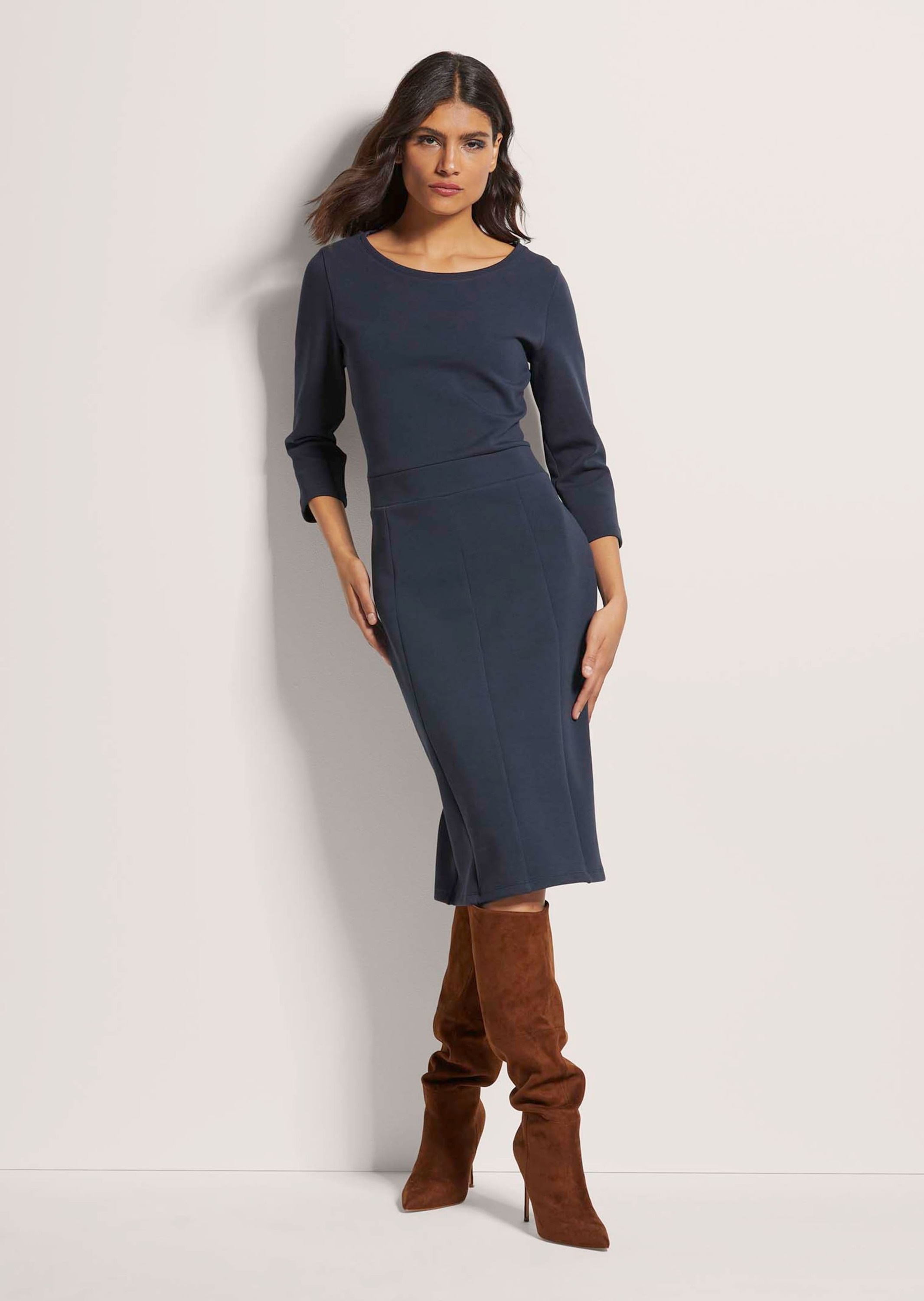 MADELEINE Sommerkleid "Kleid Etui-Kleid mit 3/4-Ärmeln" günstig online kaufen