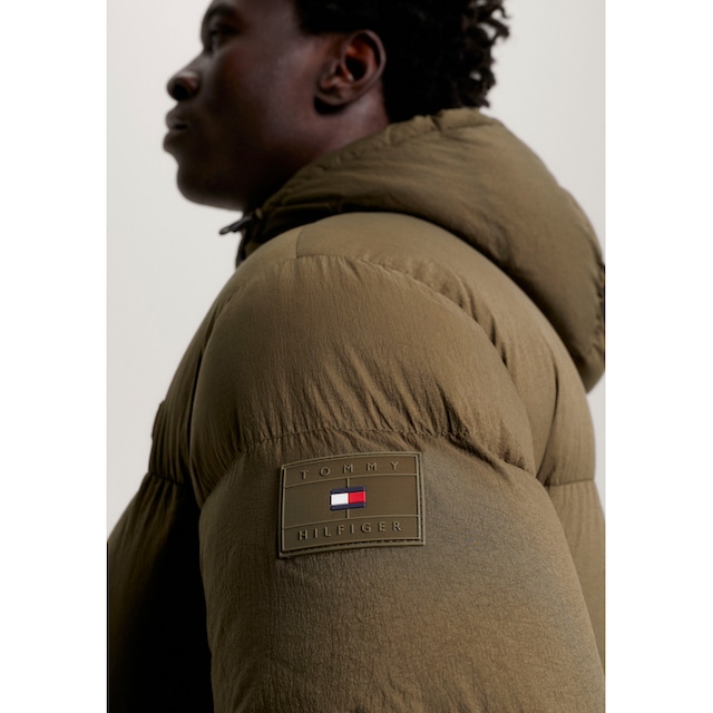 Tommy Hilfiger Steppjacke »NEW YORK GMD DOWN HOODED JACKET«, mit Kapuze ▷  kaufen | BAUR