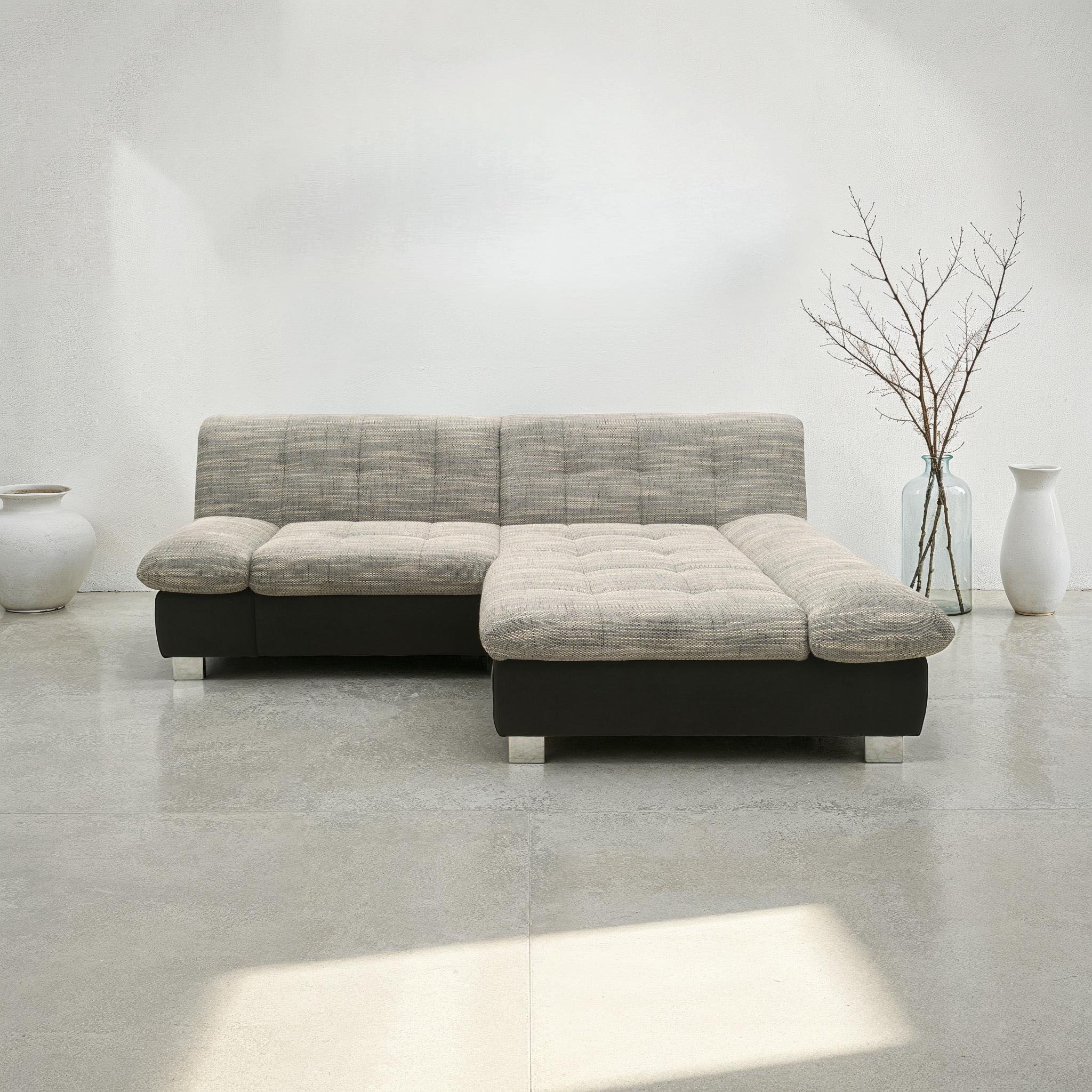 DOMO collection Ecksofa "100031 kompakte Stellmaße, komfortabel und bequem, günstig online kaufen