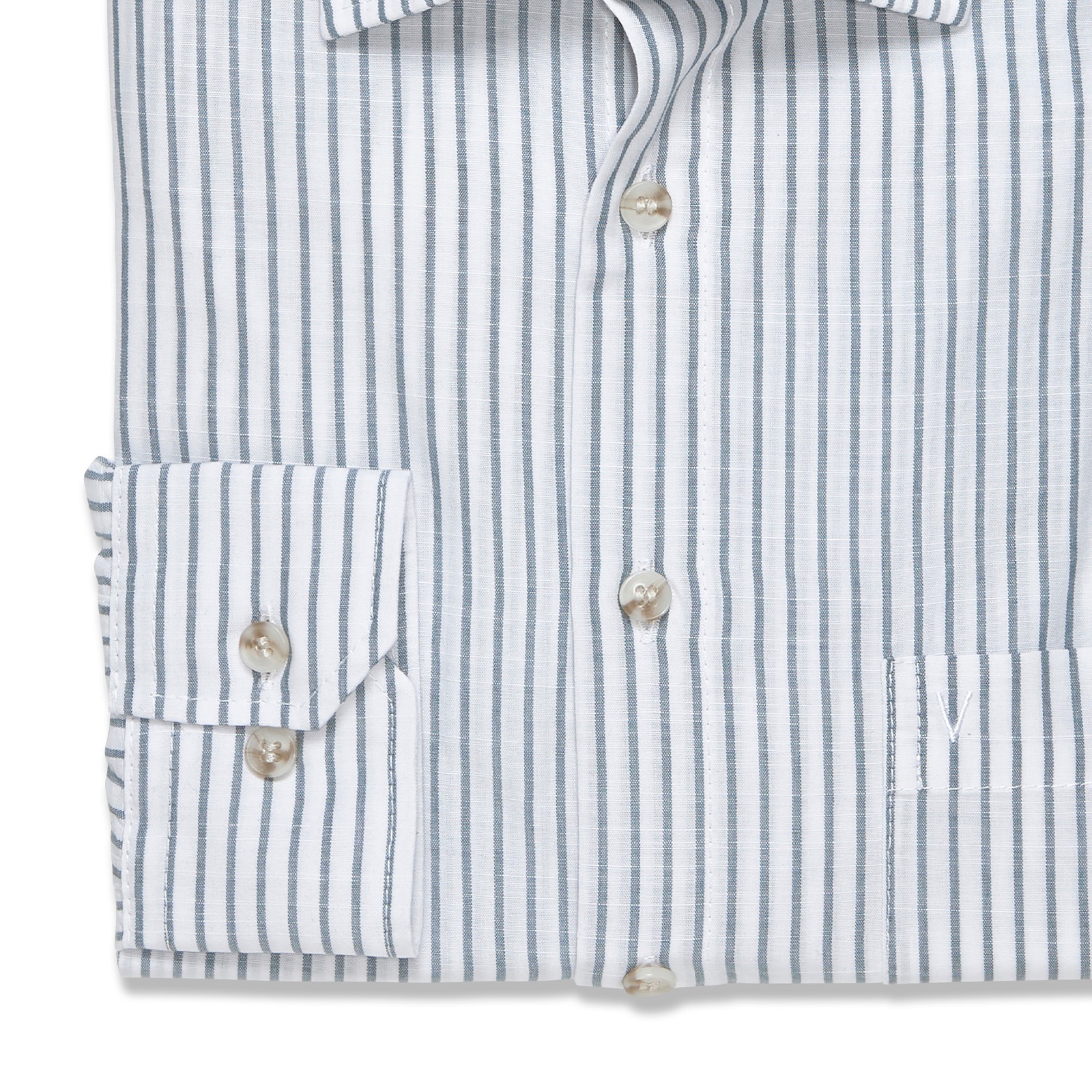 MARVELIS Langarmhemd im Streifen-Look, Businesshemd, Kentkragen günstig online kaufen