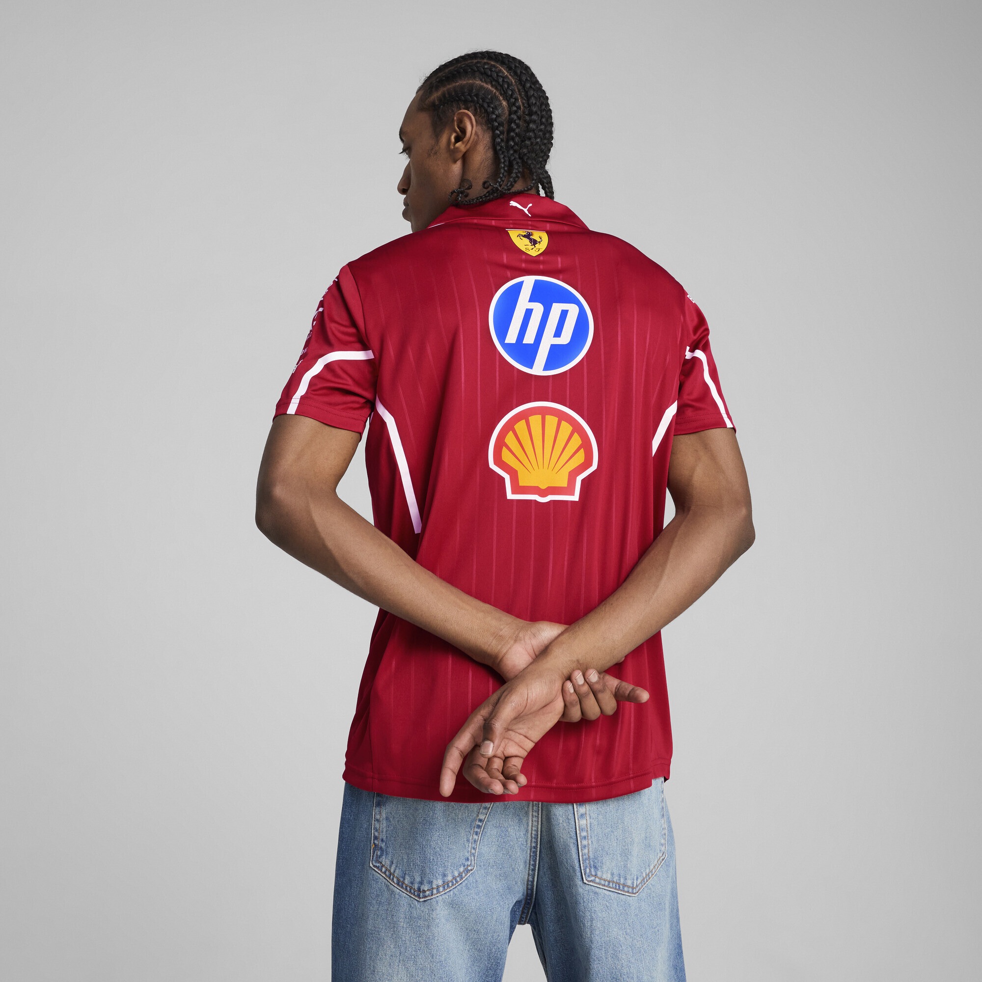 PUMA Poloshirt »Scuderia Ferrari HP 2025 Team Polo Herren«