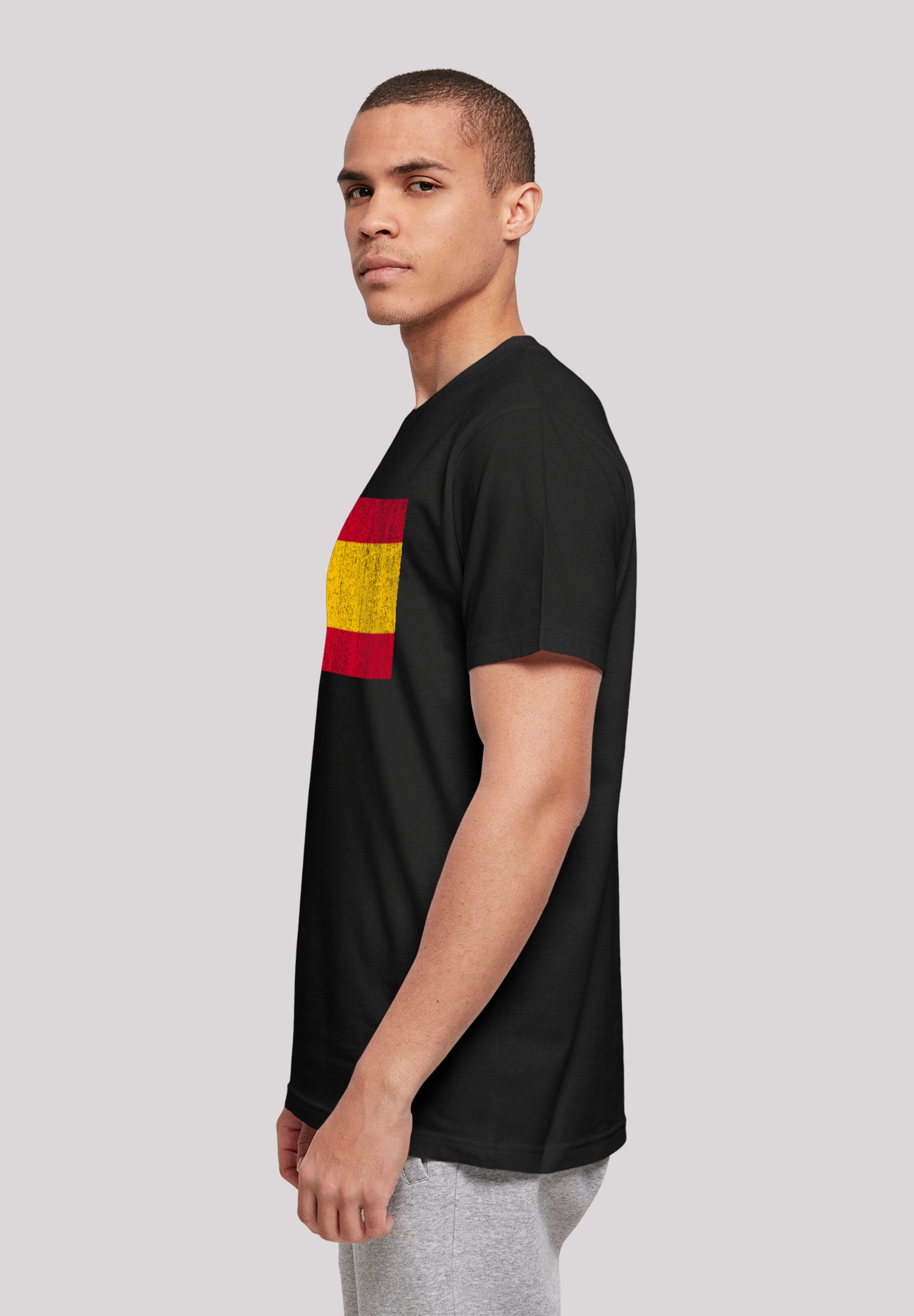 F4NT4STIC T-Shirt »Spanien Flagge Spain distressed«, Keine Angabe ▷ für |  BAUR | T-Shirts