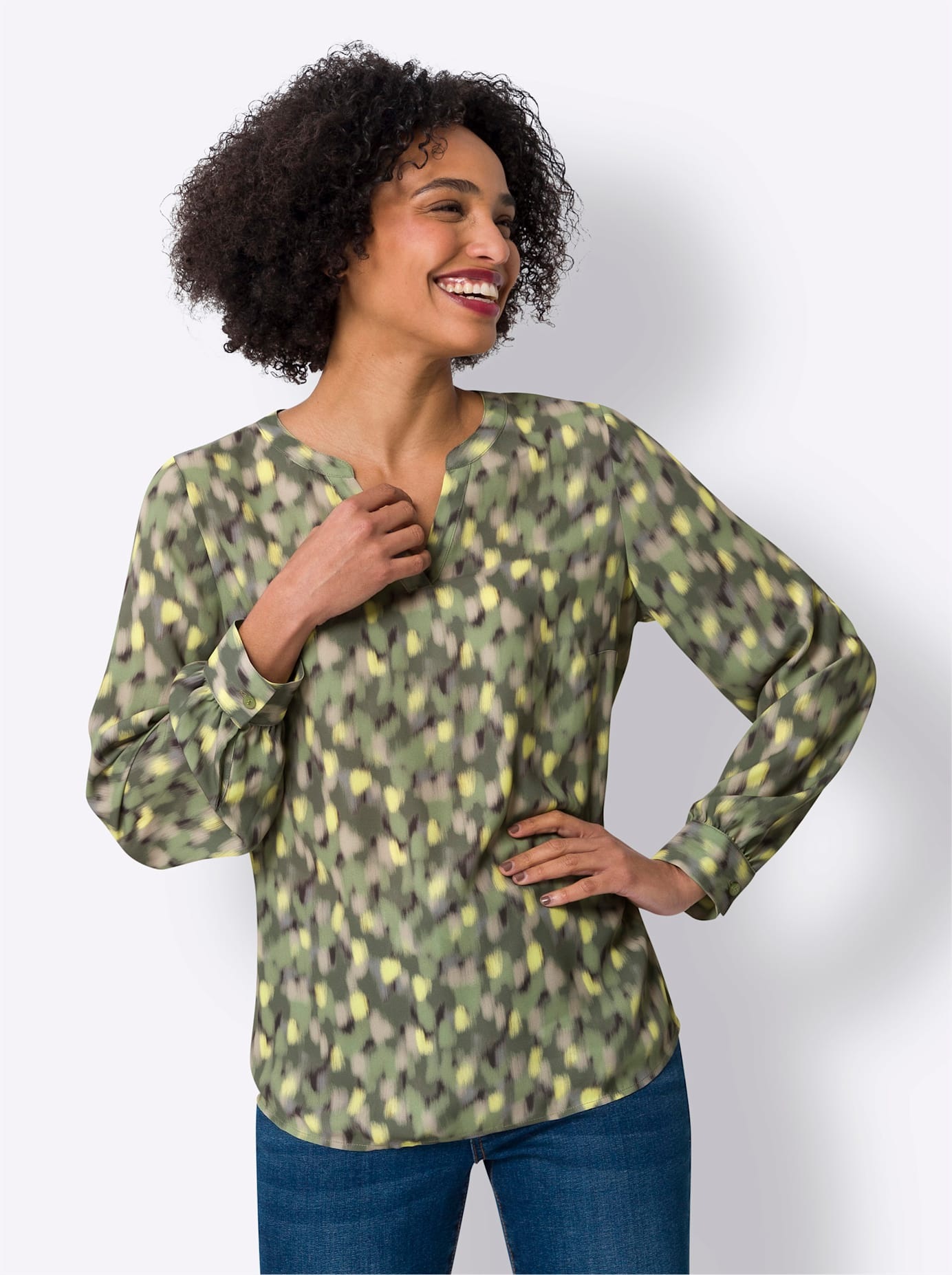 heine Druckbluse günstig online kaufen