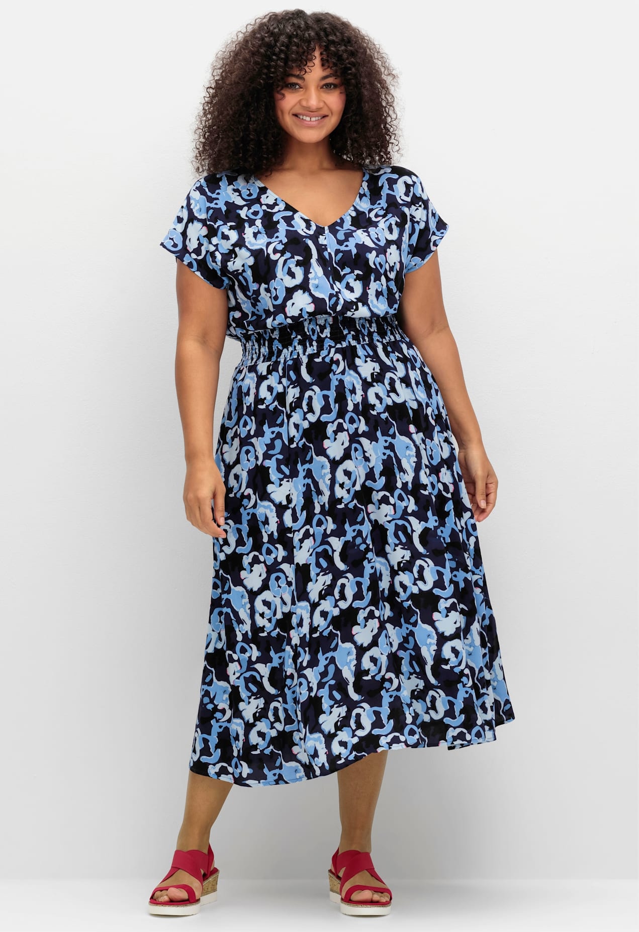 Sheego Druckkleid "Druckkleid" günstig online kaufen