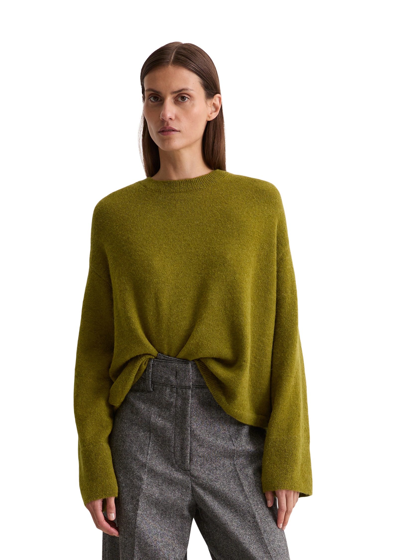 Marc OPolo Strickpullover "aus Schurwolle-Alpakawolle-Mix" günstig online kaufen