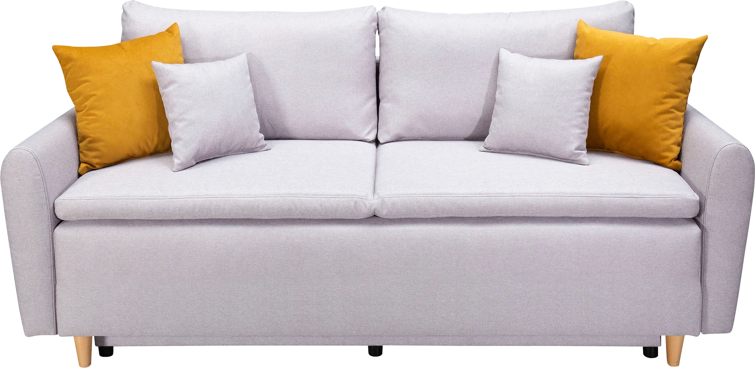 INOSIGN Schlafsofa »Anika«, mit Boxspringaufbau, Bettfunktion & Bettkasten, Dauerschlafsofa