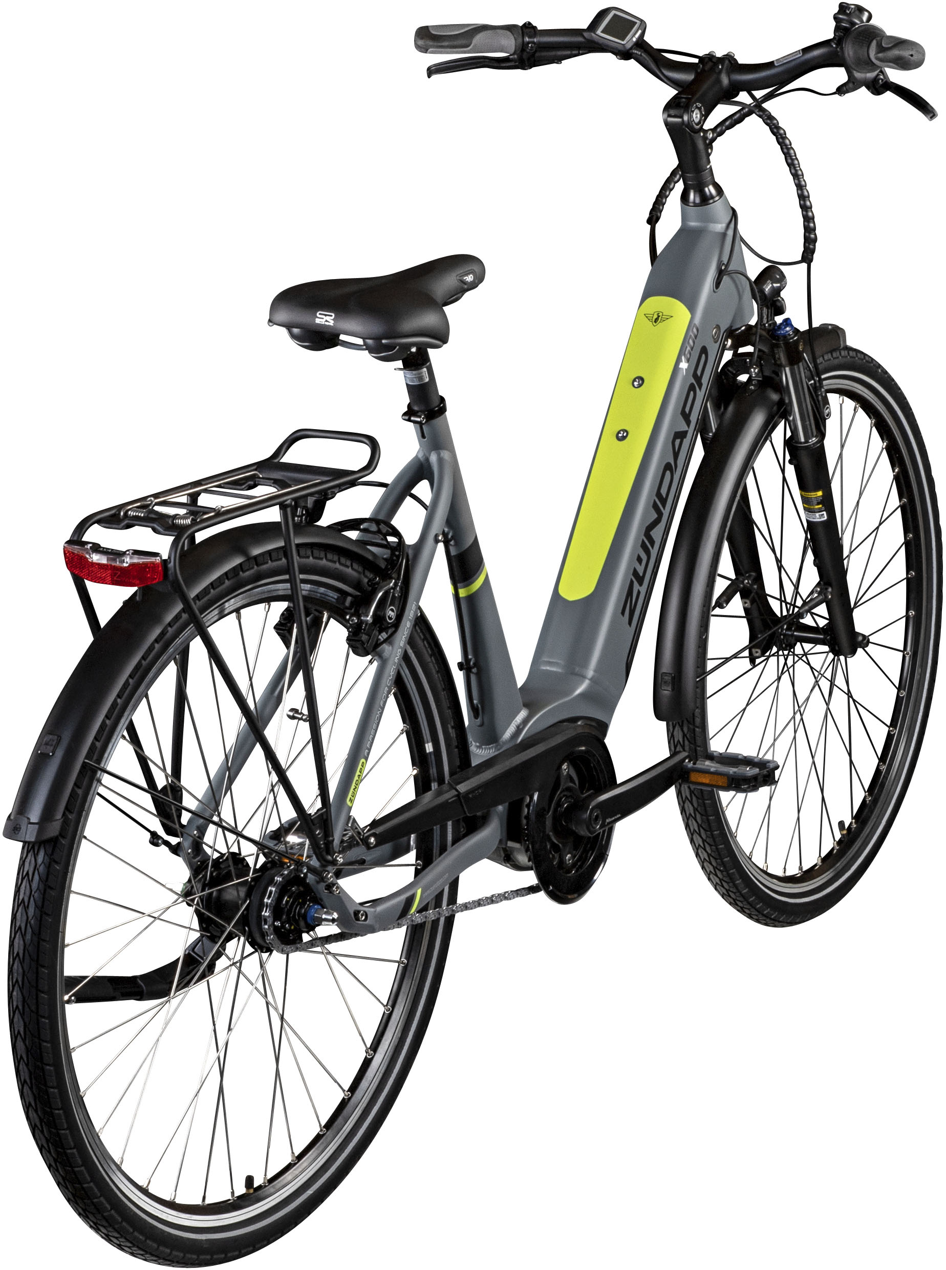 Thumbnail - Zündapp "X600" 7 Gang Shimano Nexus Schaltwerk Nabenschaltung Mittelmotor 250 W Pedelec, Elektrofahrrad für Damen u. Her...