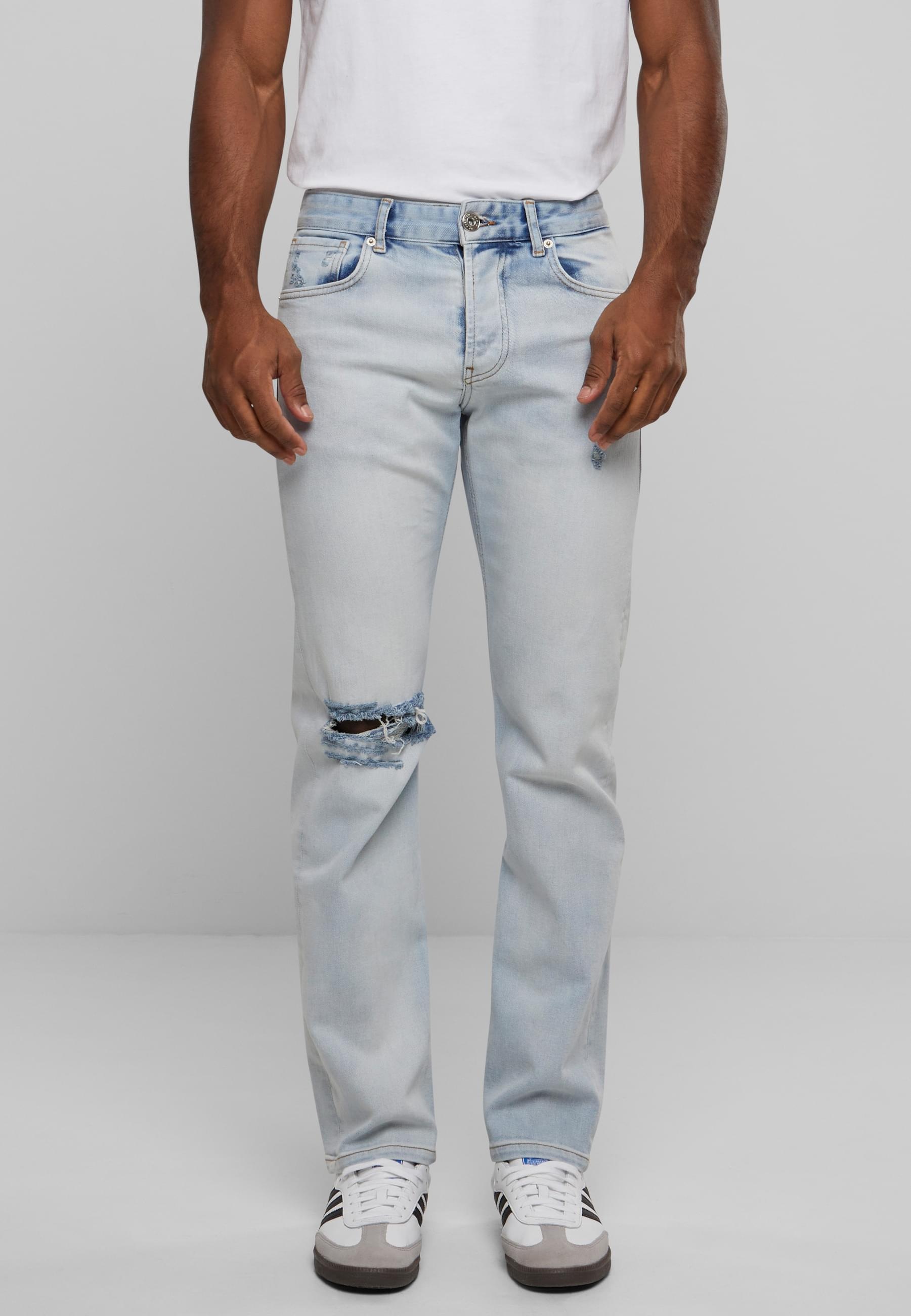 2Y Studios Bequeme Jeans »2Y Studios Herren 2Y Destroyed Baggy Jeans«, (1 tlg.)