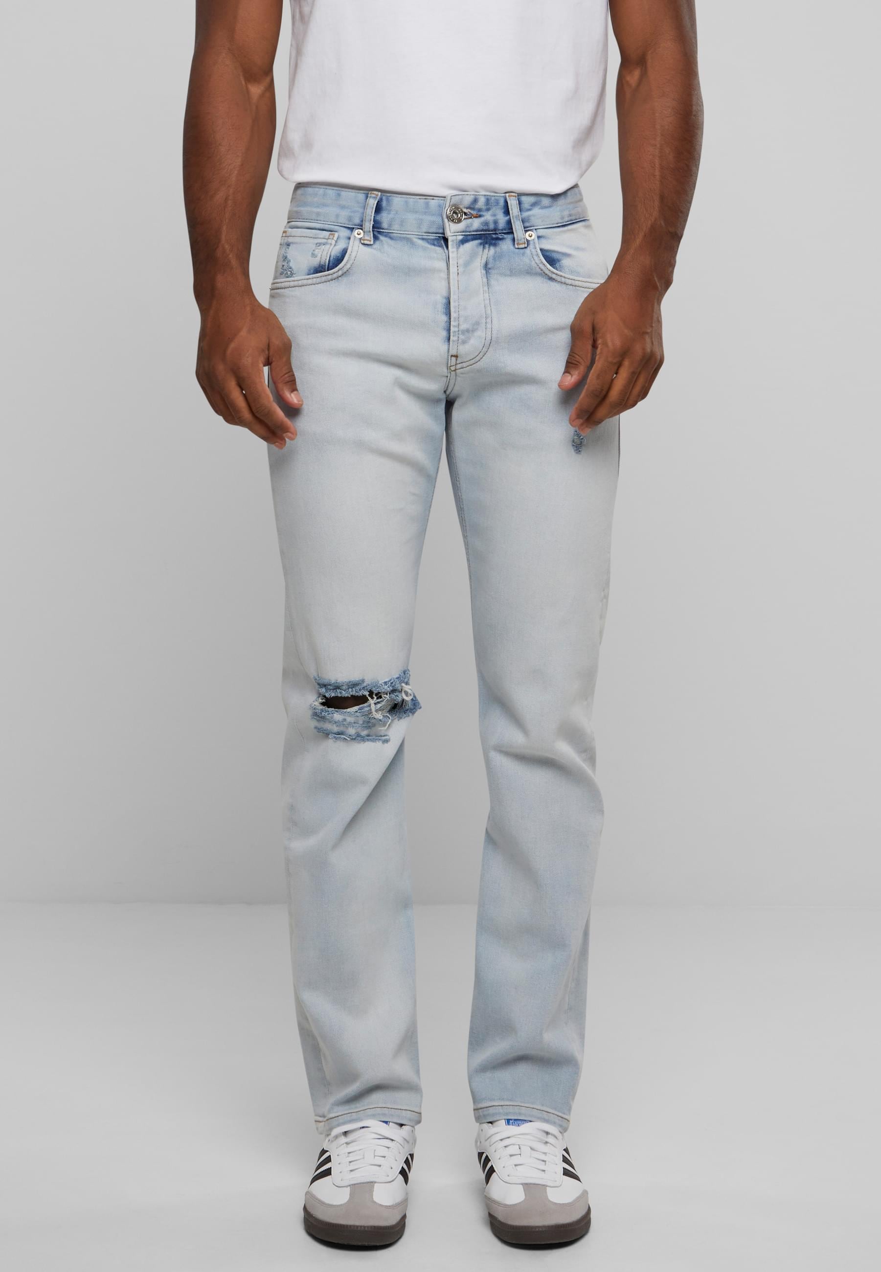 2Y Studios Bequeme Jeans "2Y Studios Herren 2Y Destroyed Baggy Jeans", (1 tlg.)