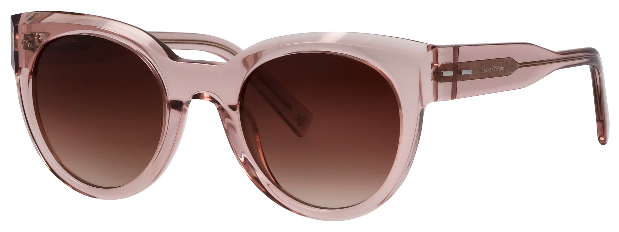Sonnenbrille MARC O'POLO "Marc O'Polo EYEWEAR Sonnenbrille", Damen, transparent (blush transparent), Sonnenbrillen Sonnenbrille