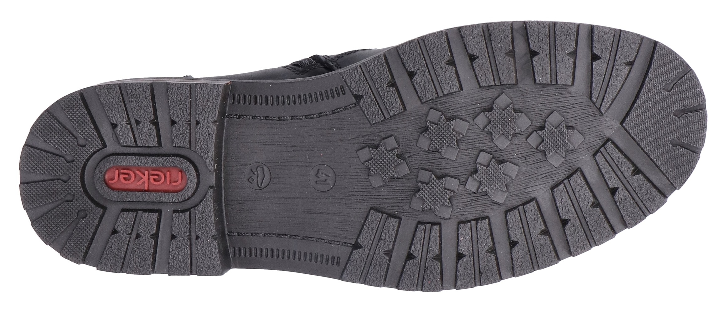Rieker Chelseaboots, Stiefelette, Casual-Boots mit kontrastfarbener Rahmennaht