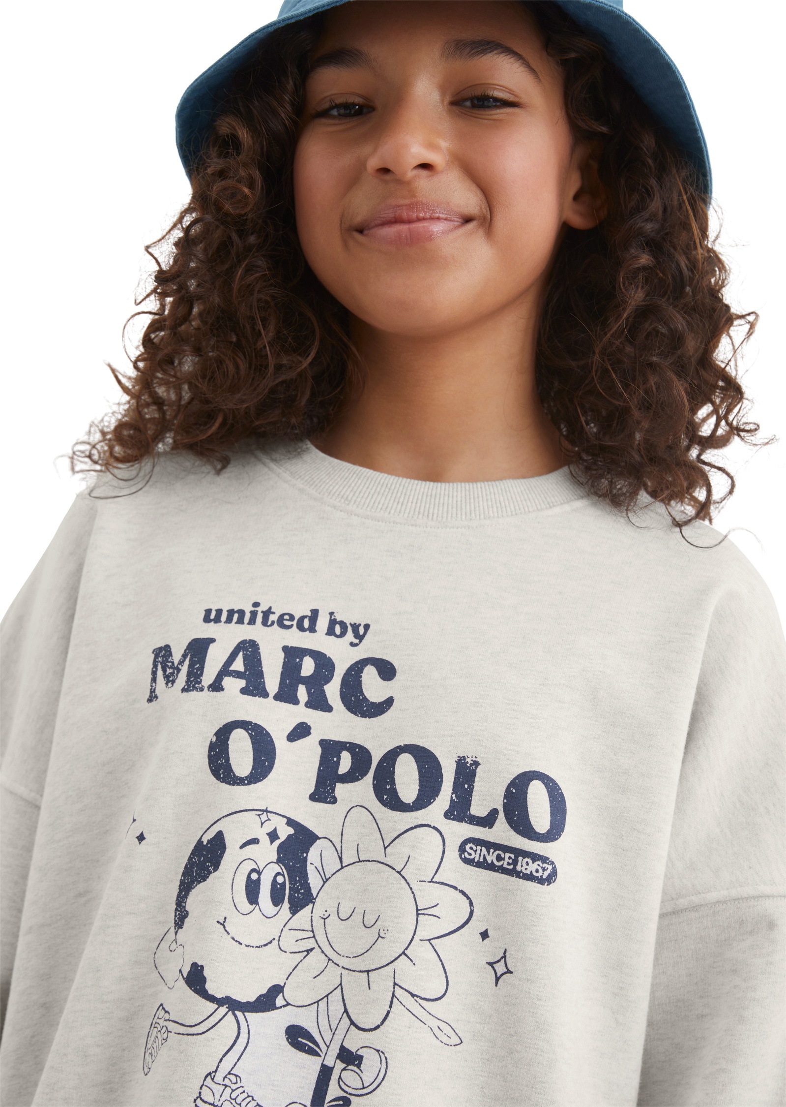 Marc O'Polo Sweatshirt »aus Bio-Baumwolle«