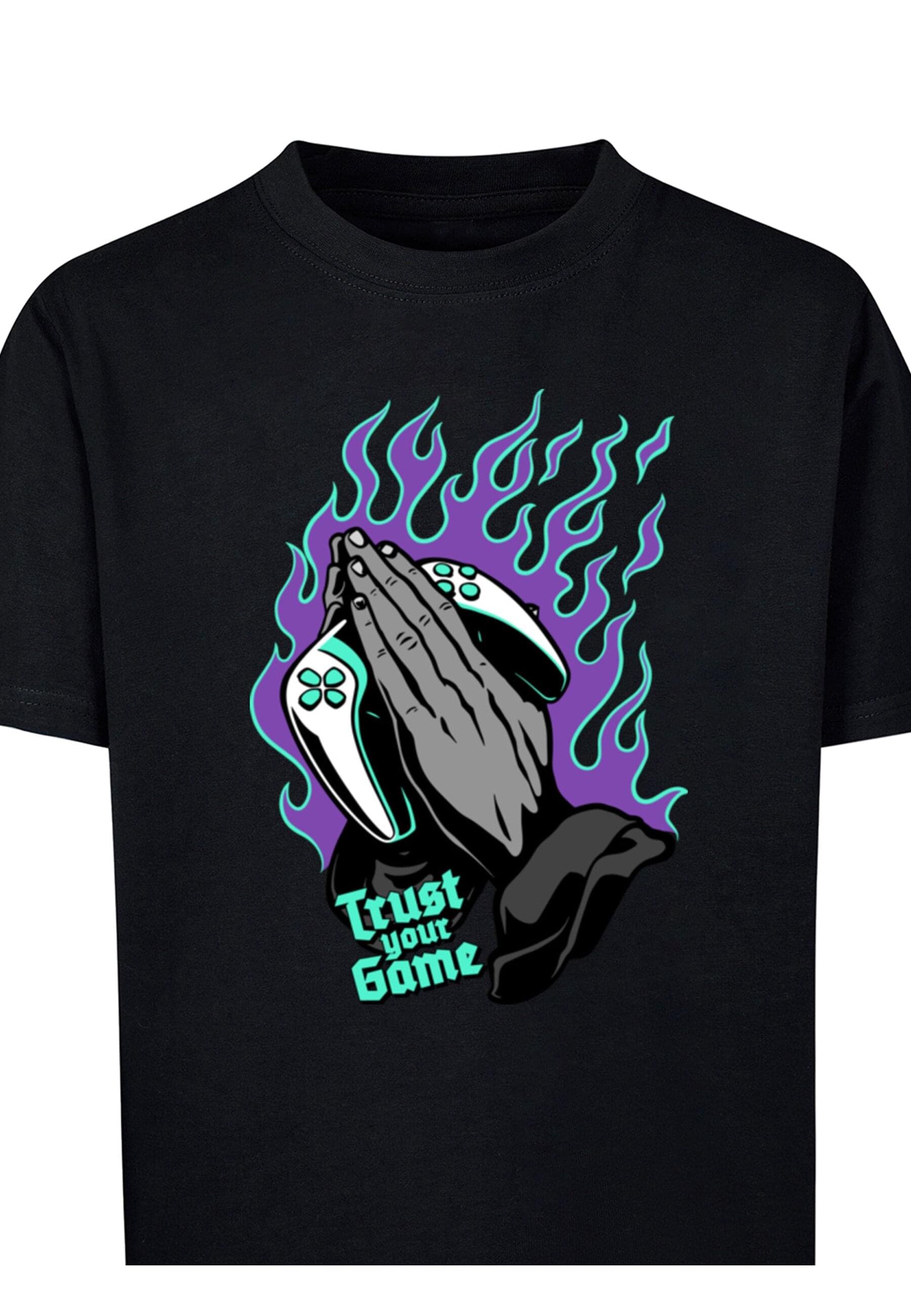 MisterTee T-Shirt »MisterTee Herren Kids Trust Your Game Tee«, (1 tlg.)