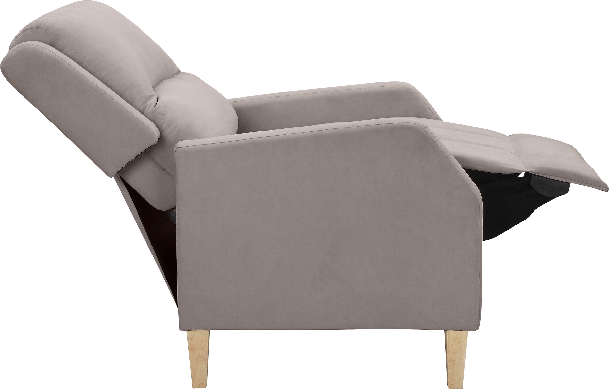 Home affaire Relaxsessel »Tholey, TV-Sessel, mit Schlaffunktion,«, (1 St.), mit Verstellung, Sitz und Rücken gepolstert, Sitzhöhe 51cm