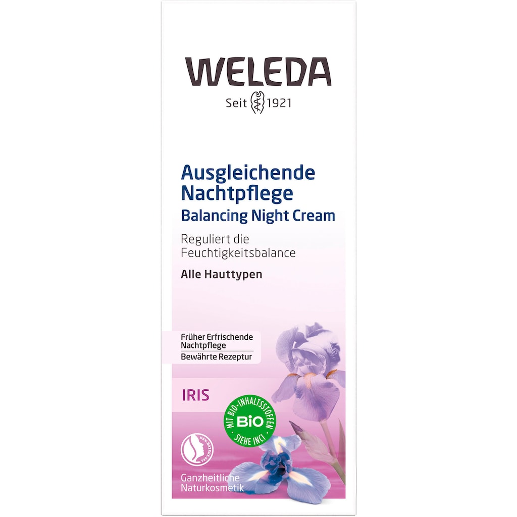 WELEDA Nachtcreme »Iris«