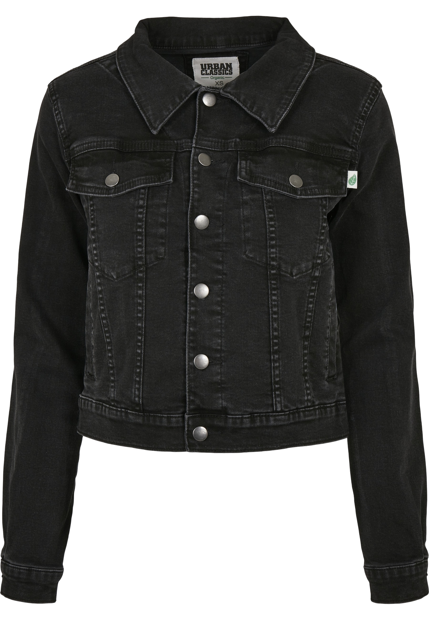 URBAN CLASSICS Jeansjacke "Urban Classics Damen Ladies Organic Denim Jacket günstig online kaufen