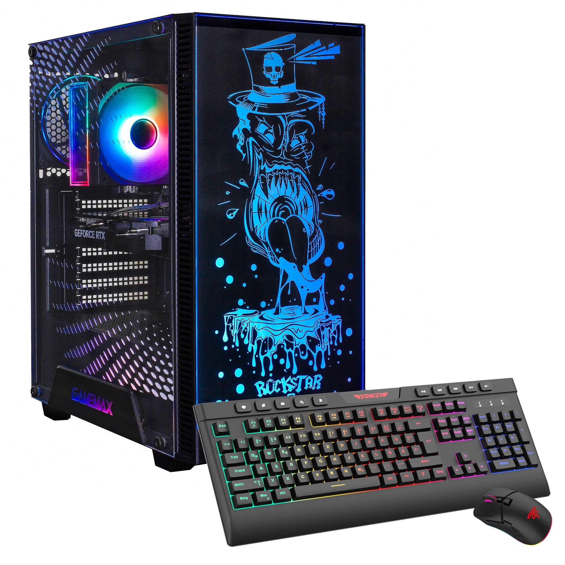 GAMEMAX Gaming-PC »Rockstar 7592«, Windows 11, DDR5 RAM