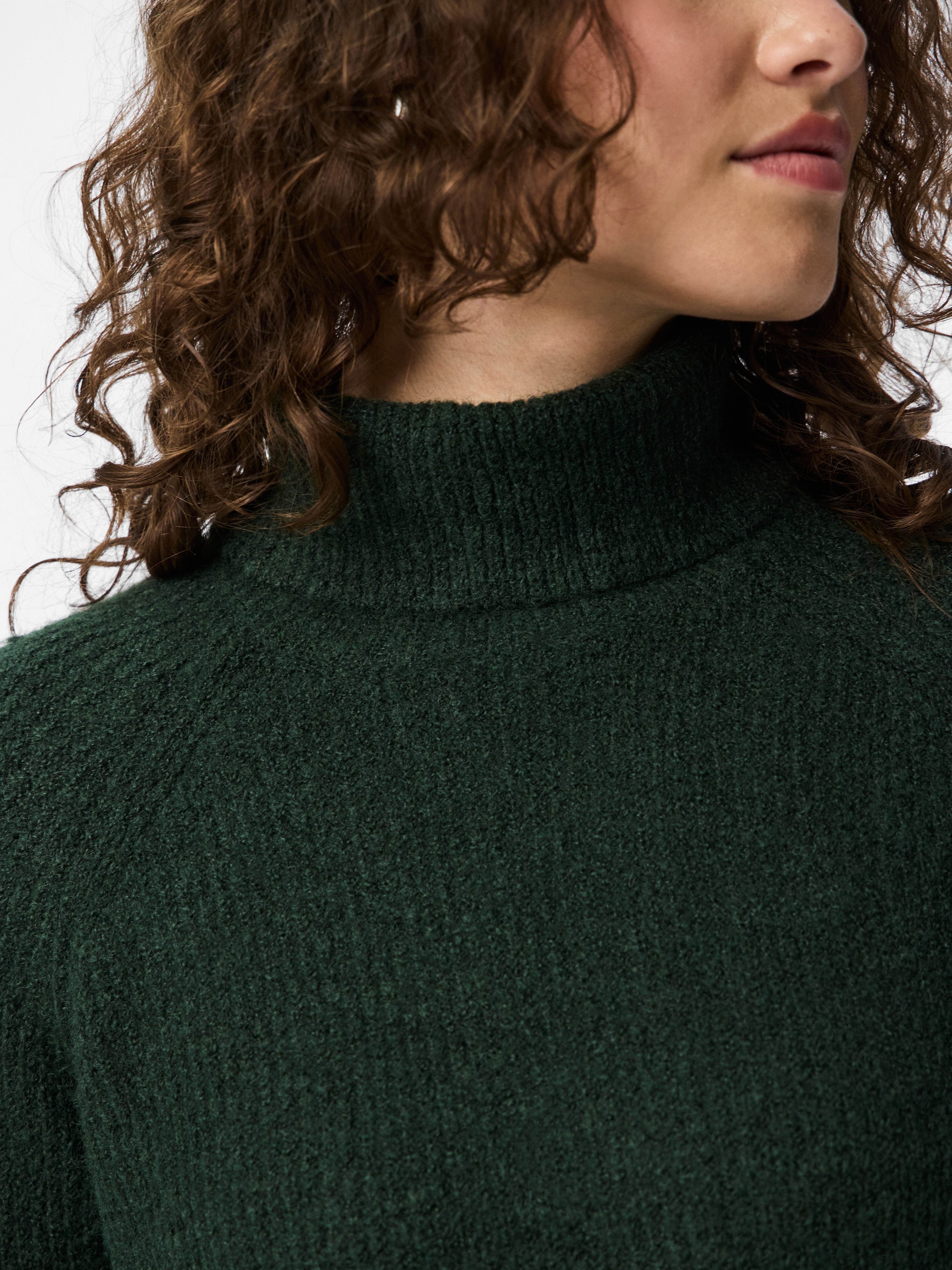 Thumbnail - pieces Rollkragenpullover "PCELLEN LS LONG KNIT NOOS BC"