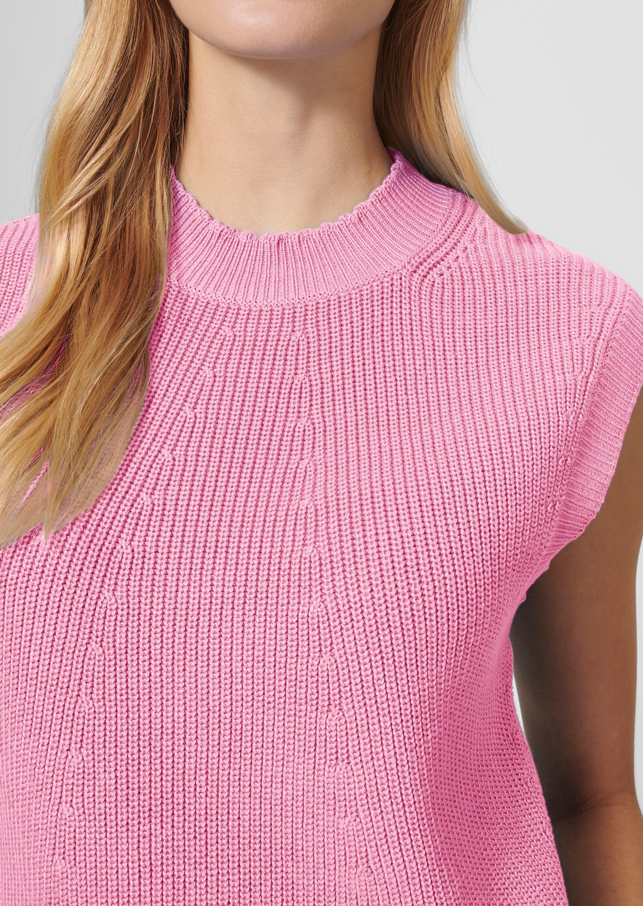 MADELEINE Longpullover »Pullunder Pullunder mit Stehkragen«