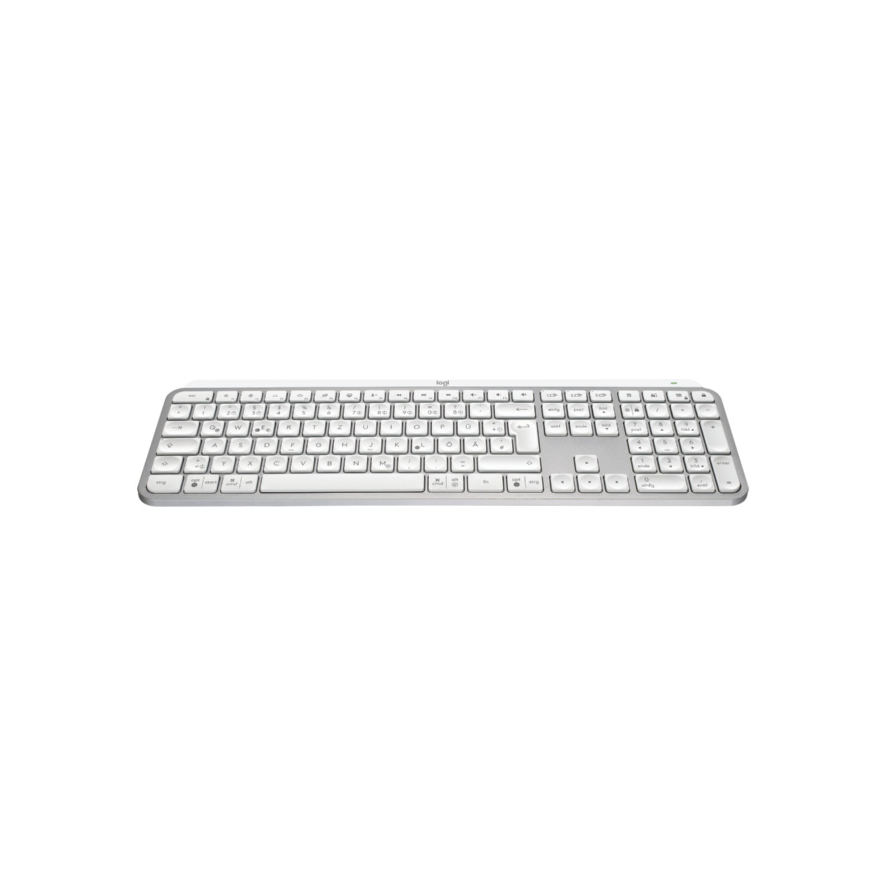 Logitech Wireless-Tastatur »MX Keys S« (Fn-Tasten | USB-Anschluss | Ziffernblock)