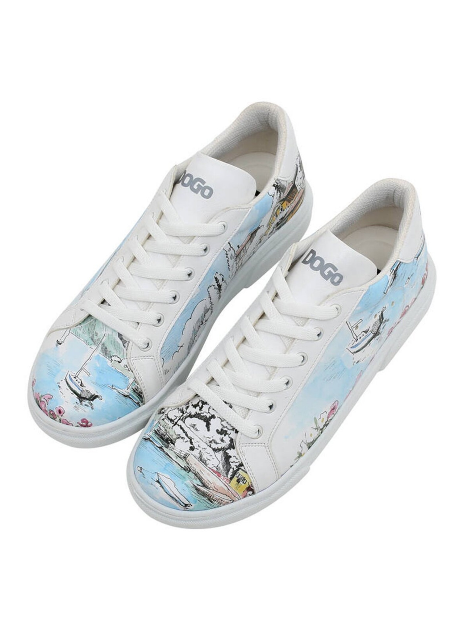DOGO Sneaker "Ace Low-Top Sneaker Life Goes On Damen Sneaker, Ace Low-Top" Handgefertigt