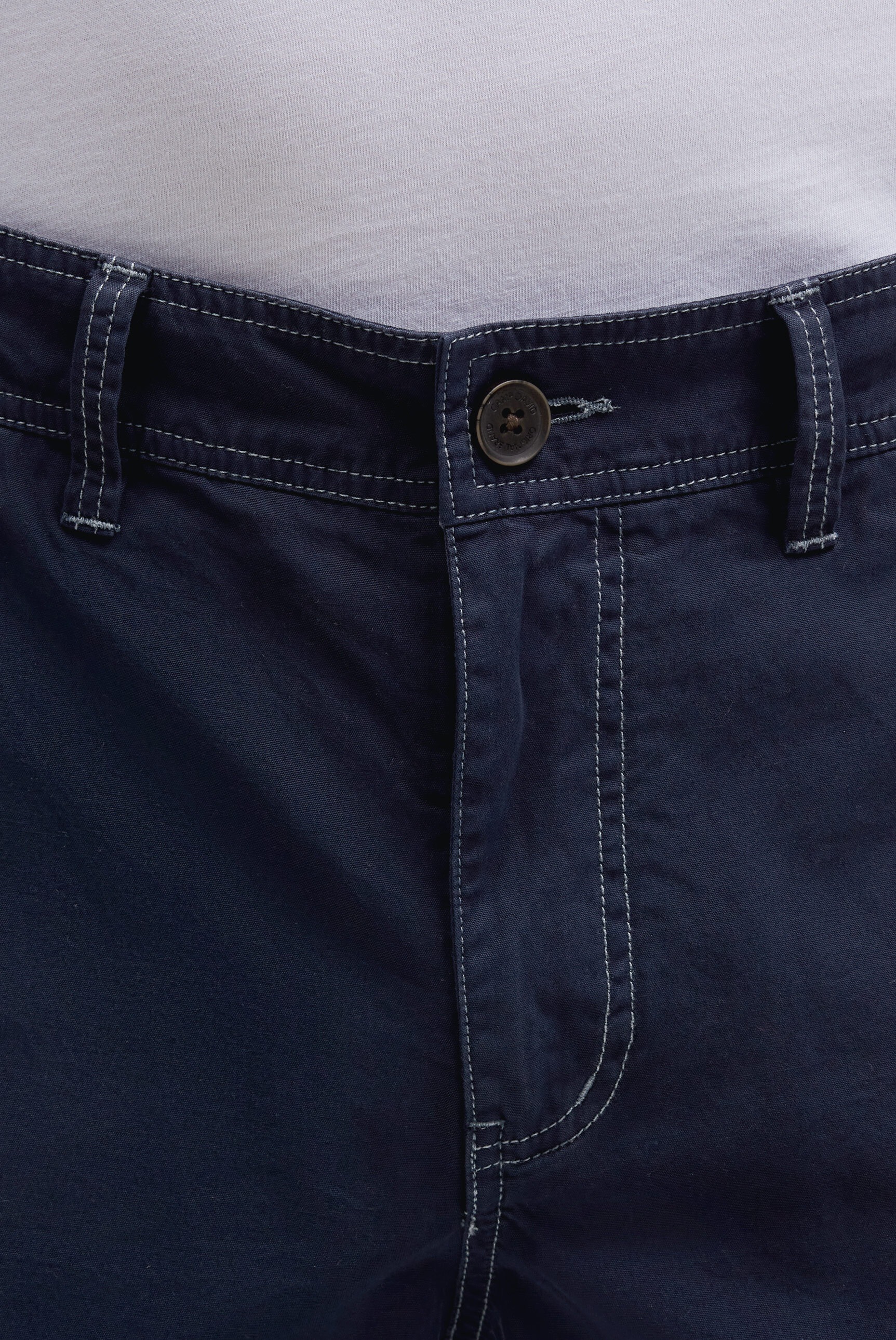 Skaterbermudas CAMP DAVID, Herren, Gr. S, Normalgrößen, blau, Popeline, Material: 100% Baumwolle, bedruckt, regular fit knielang, Hosen, aus Baumwolle 3
