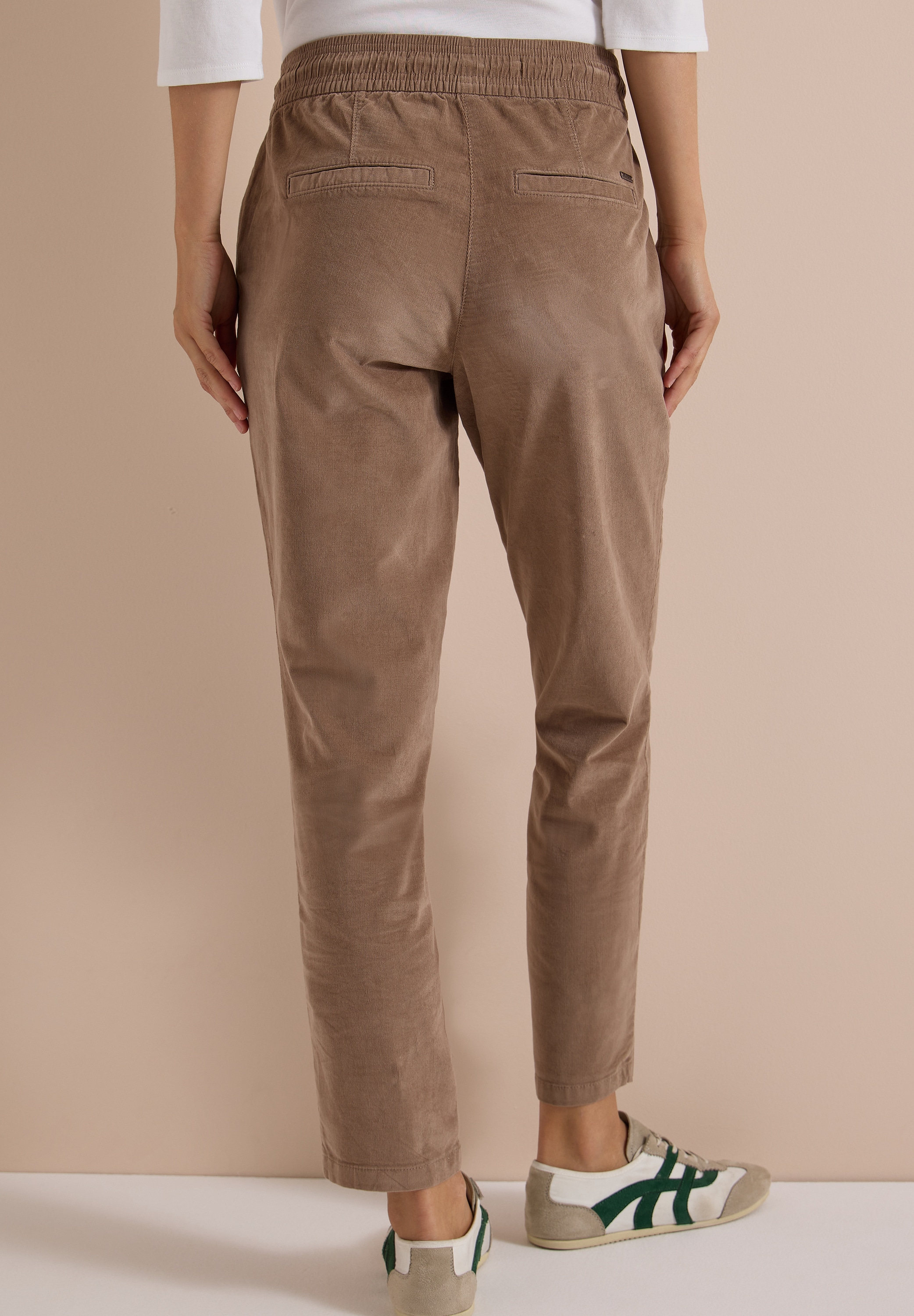 Cecil Stoffhose »Style Tracey«  Elastischer Bund mit Tunnelzug / Slim Leg