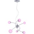 TRIO Leuchten LED Pendelleuchte »DICAPO«, LED-Board, 1 St., Farbwechsler, Hängeleuchte, RGBW, dimmbar, Smart Home, Farbwechsel