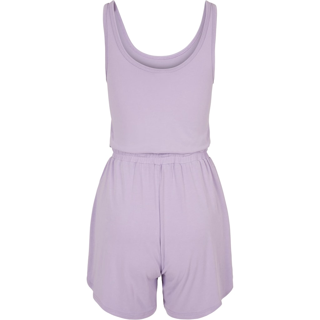 URBAN CLASSICS Jumpsuit »Urban Classics Damen Ladies Short Sleeveless Modal Jumpsuit«, (1 tlg.)