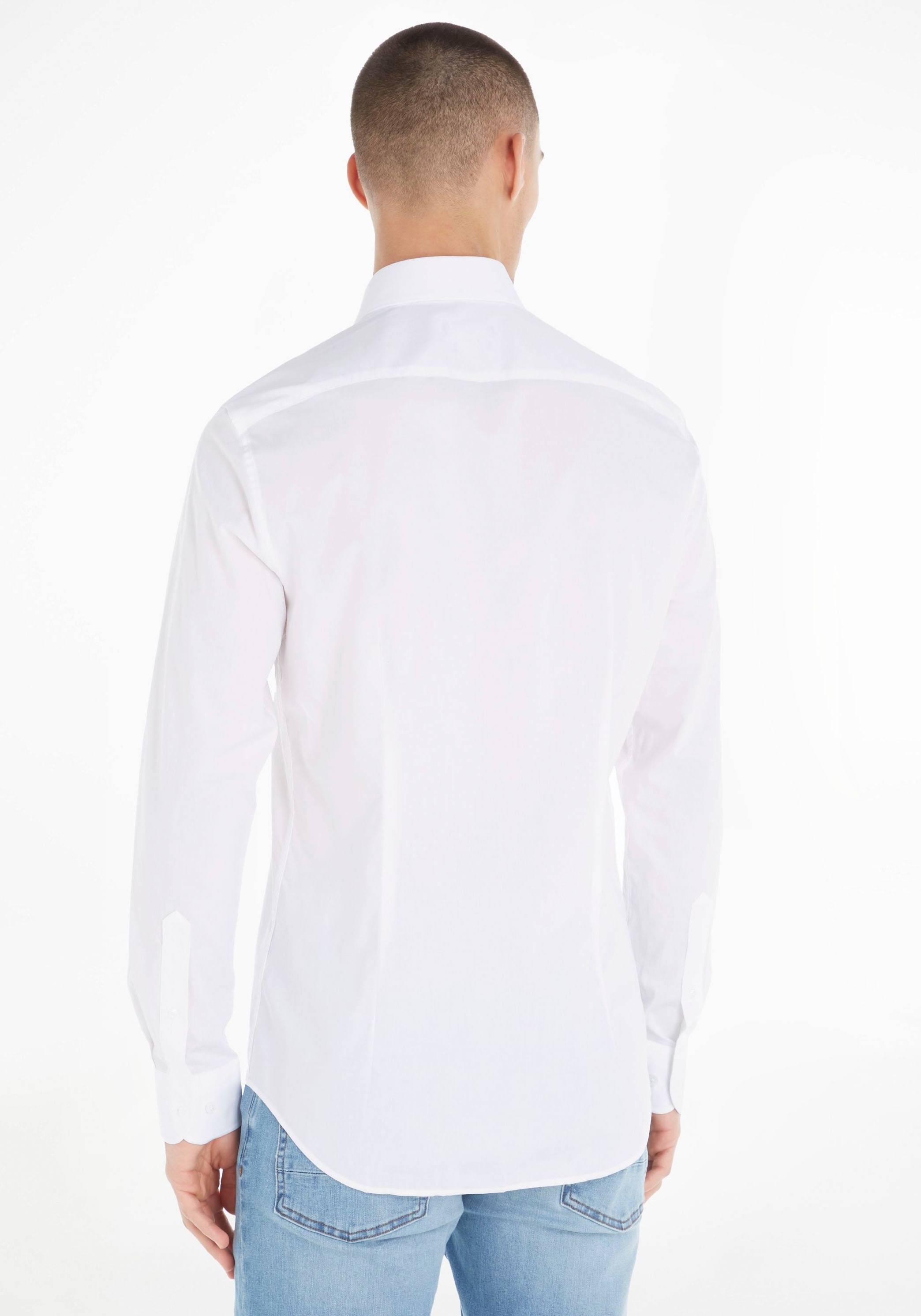Tommy Hilfiger Langarmhemd »LA-Hemd Flex Poplin SF« ▷ bestellen | BAUR