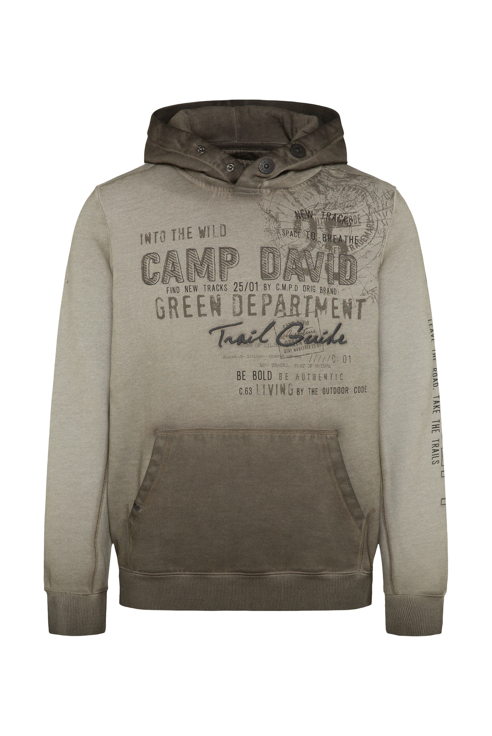 CAMP DAVID Kapuzensweatshirt, mit Baumwolle günstig online kaufen