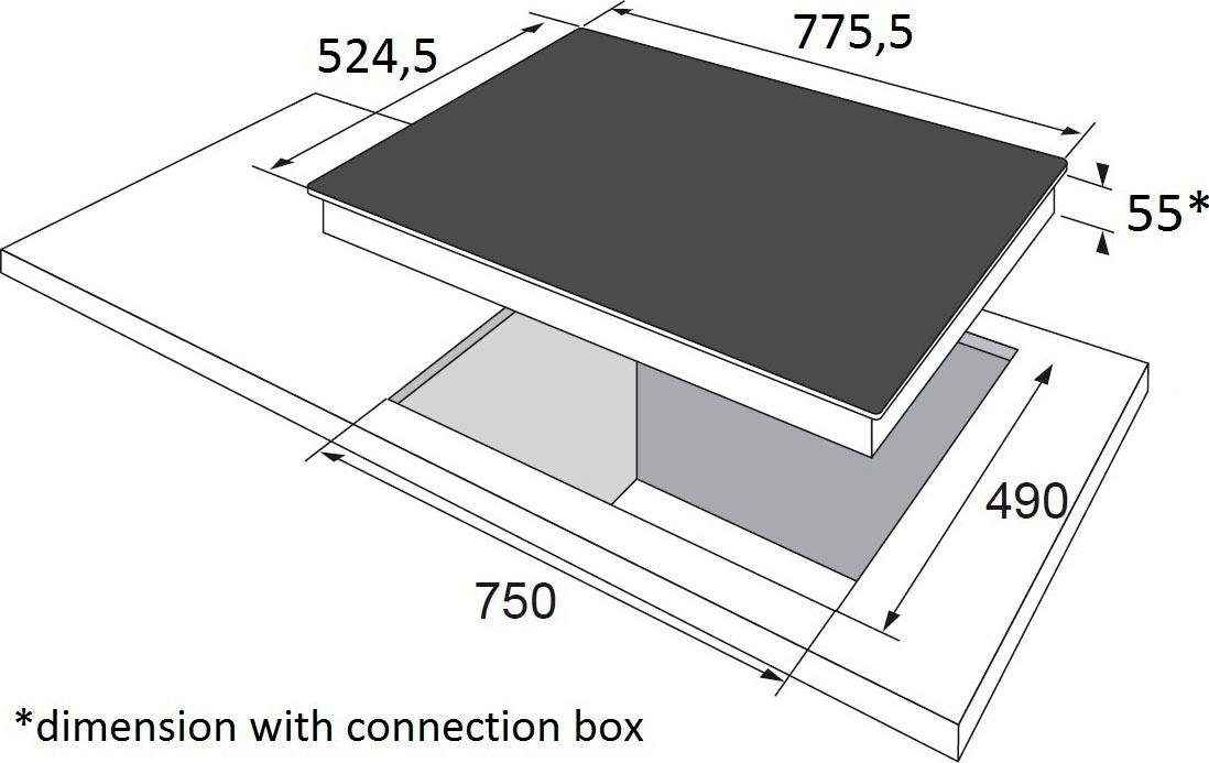 Amica Induktions-Kochfeld »KMI 13322 A«, KMI 13322 A