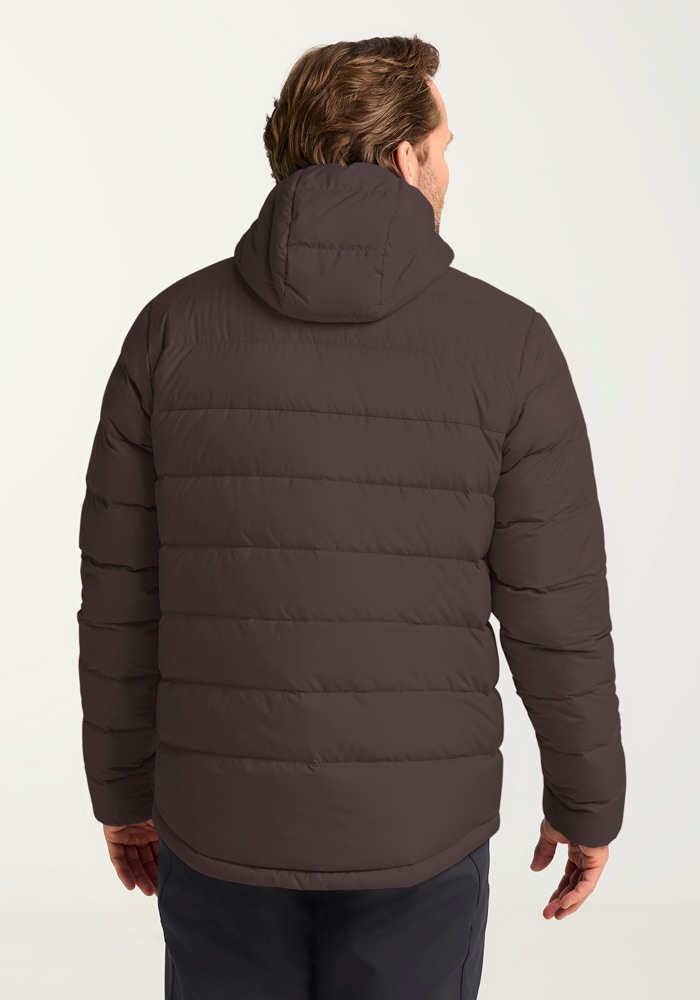 Jack Wolfskin Daunenjacke »ATHER DOWN HOODY M RDS«, mit Kapuze