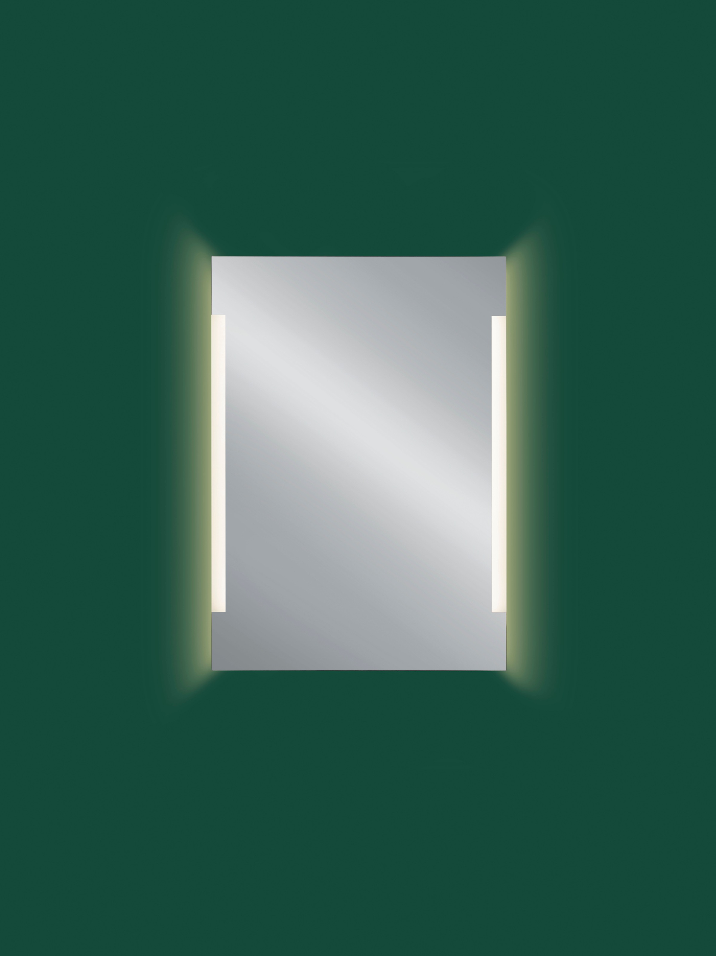 MIRRORS AND MORE LED-Lichtspiegel »Lucy«, (1 St.), zwei LED-Lichtstreifen, rechteckige Form